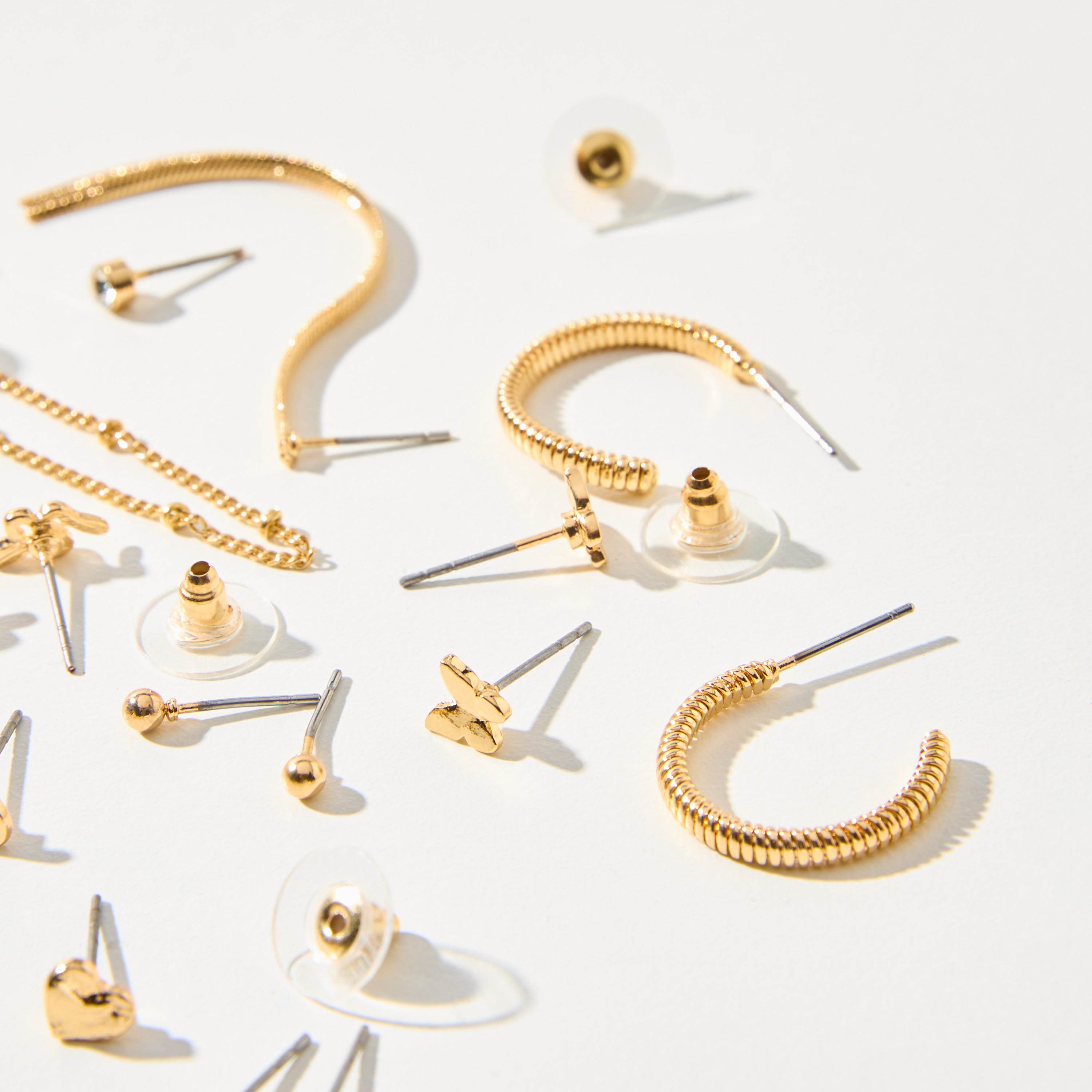 Assorted Earrings with Pushback Closure - Set of 9-women-watchesandjewellery-jewellery-earrings-image-4