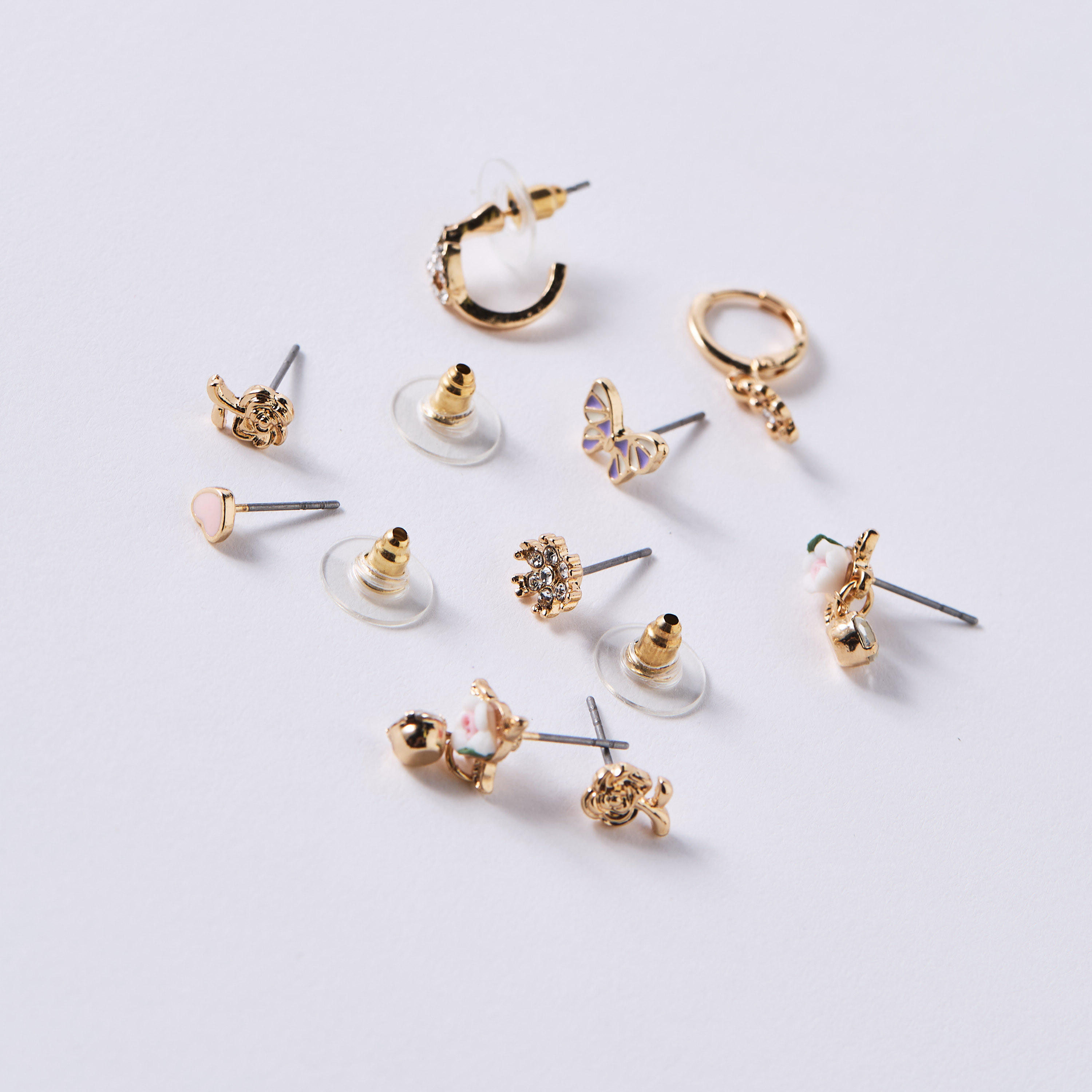 Assorted Earrings with Pushback Closure - Set of 9-women-watchesandjewellery-jewellery-earrings-image-4