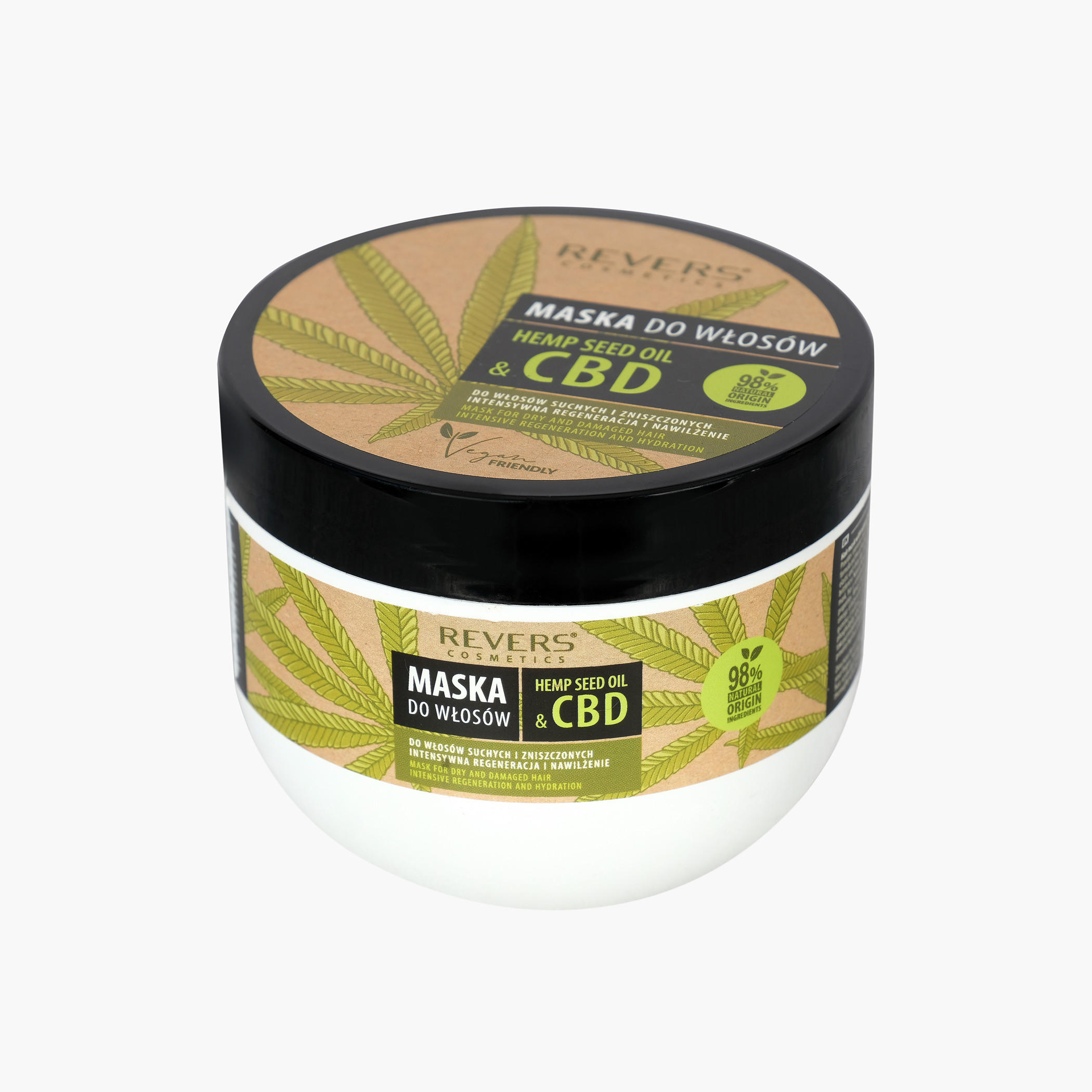 Revers Natural Hemp Oil Hair Mask - 250 ml-beautyandpersonalcare-hair-haircare-hairmasksandcreams-image-1