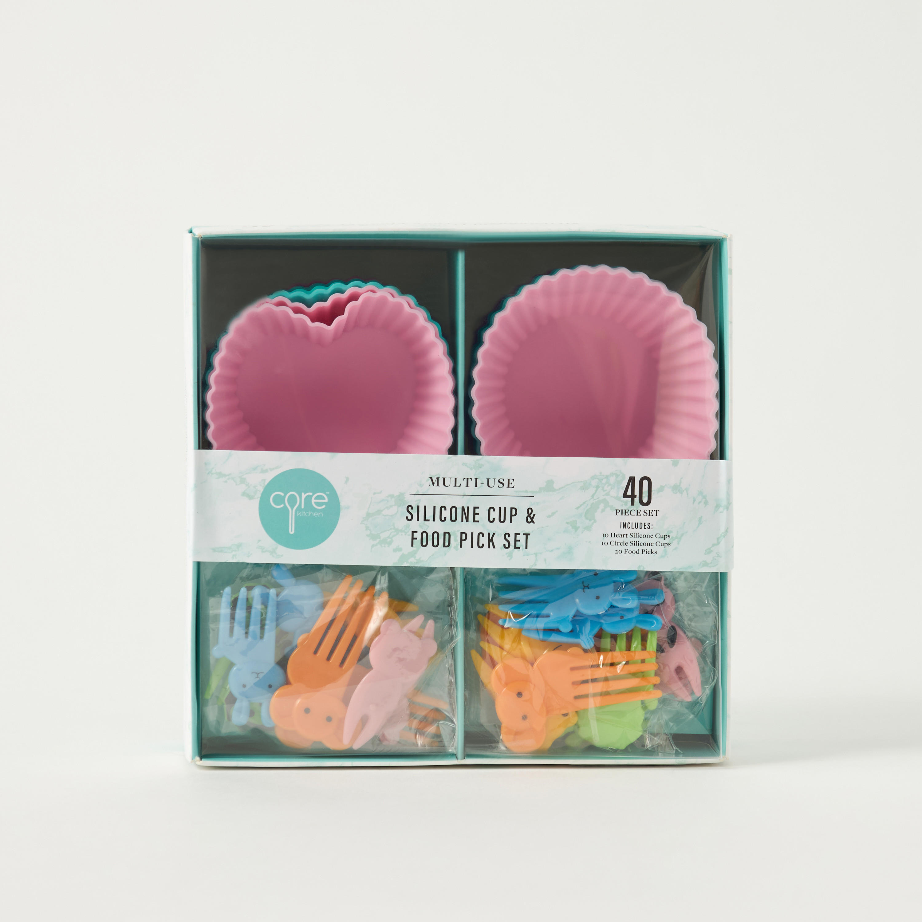 Manna 40-Piece Silicone Cup and Pick Set-household-kitchen-kitchentoolsandutensils-image-5