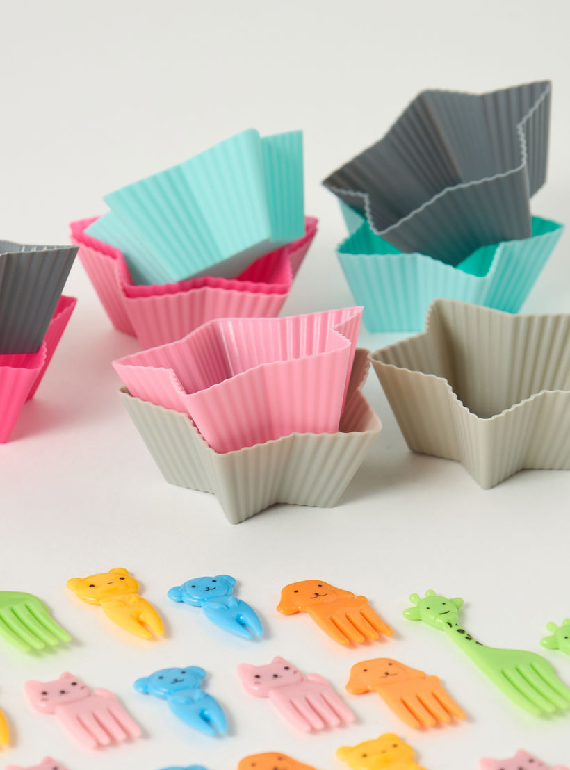 Manna 40-Piece Silicone Cup and Pick Set-household-kitchen-kitchentoolsandutensils-image-3