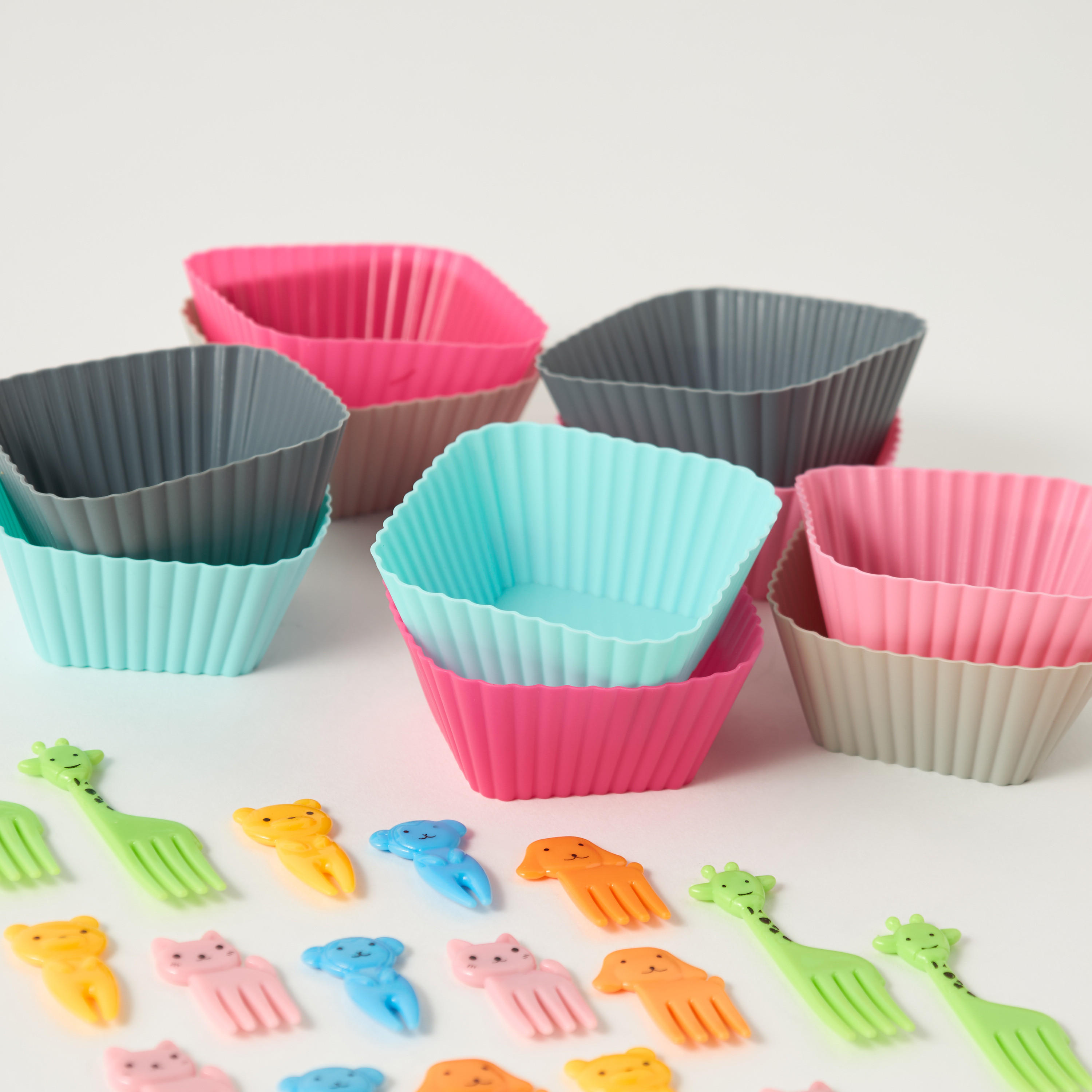 Manna 40-Piece Silicone Cup and Pick Set-household-kitchen-kitchentoolsandutensils-image-4