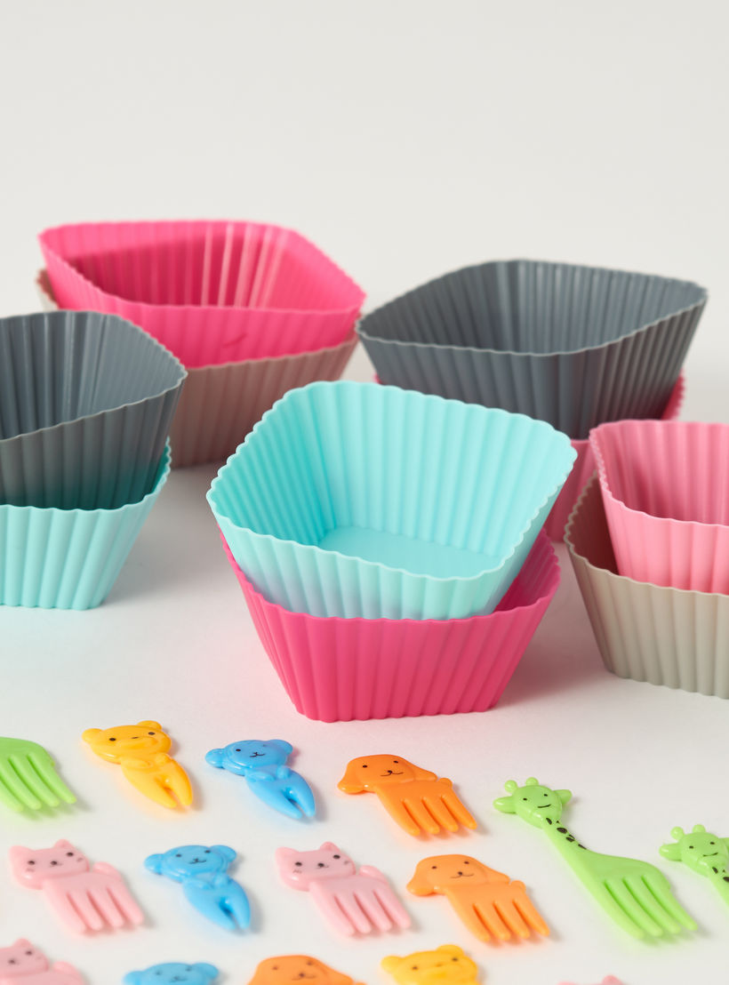 Manna 40-Piece Silicone Cup and Pick Set-household-kitchen-kitchentoolsandutensils-image-4