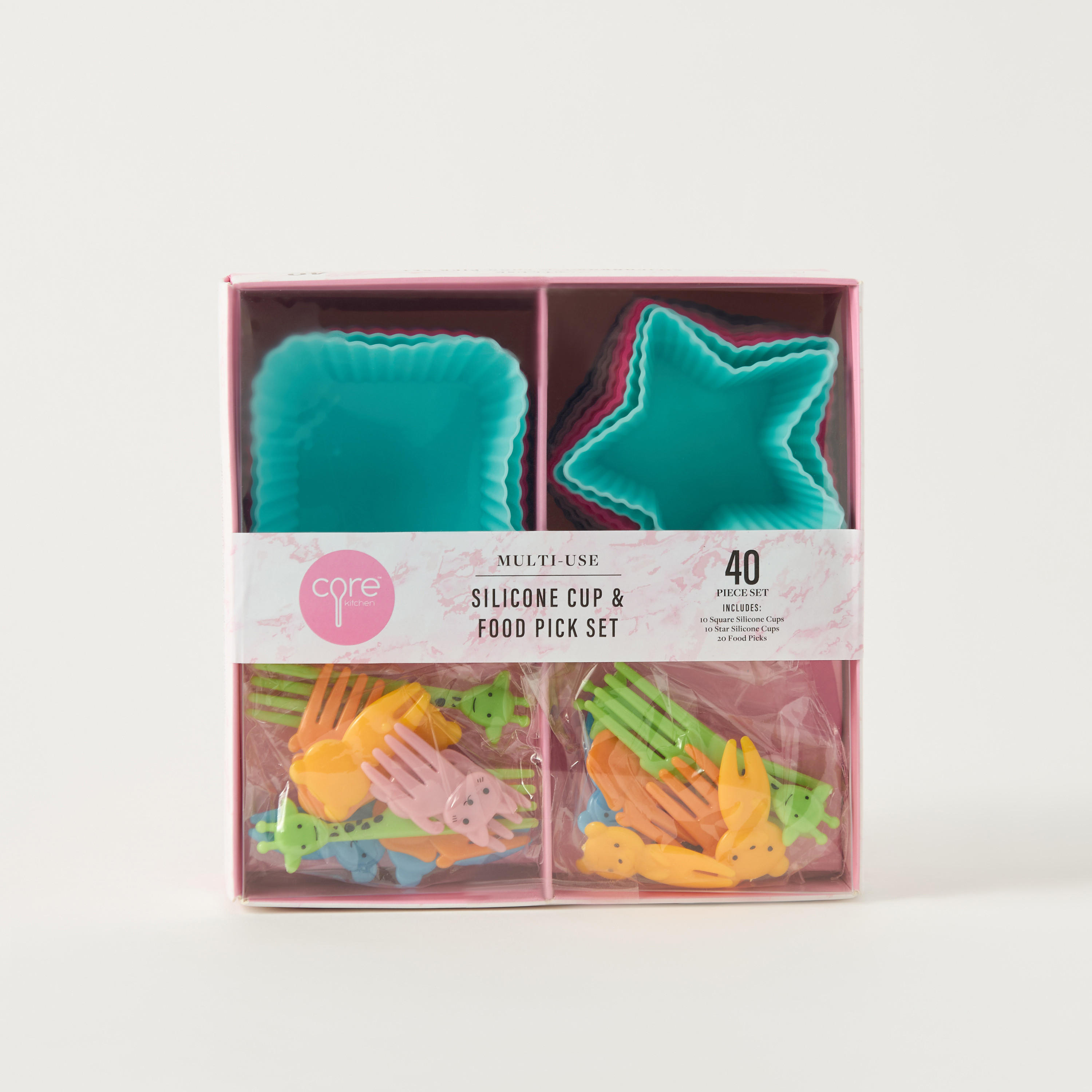 Manna 40-Piece Silicone Cup and Pick Set-household-kitchen-kitchentoolsandutensils-image-5