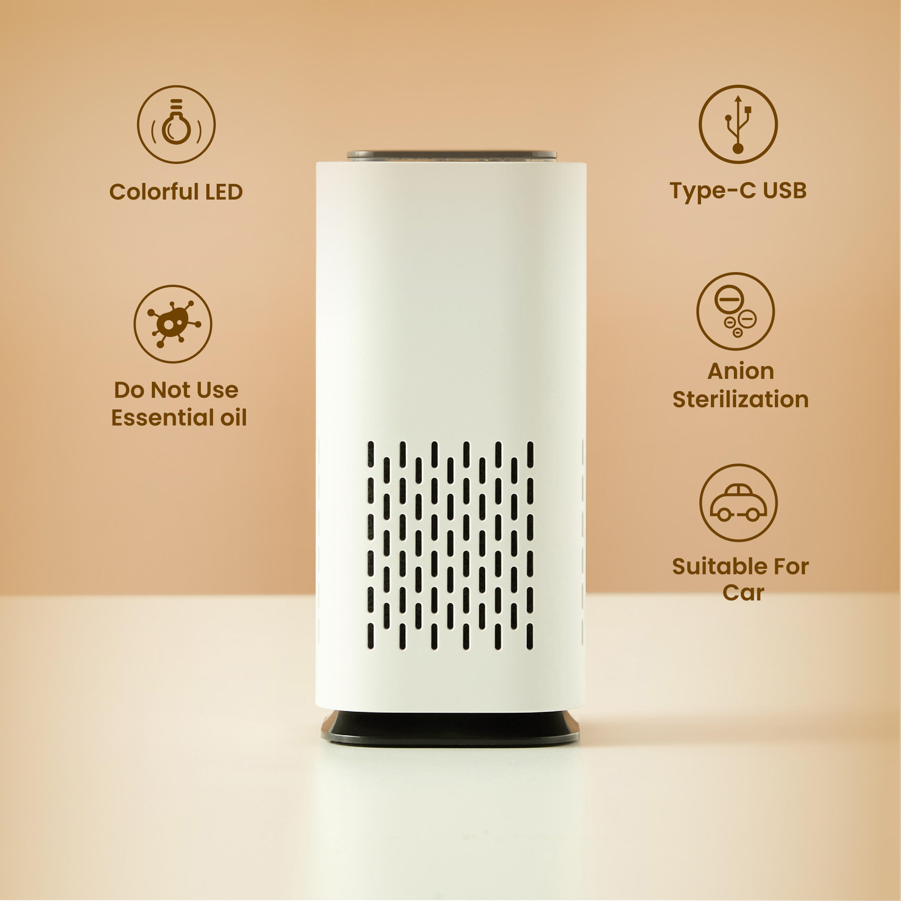 Farah USB Powered LED Air Purifier-household-homefragrance-airrevitalisersandhumidifiers-image-2