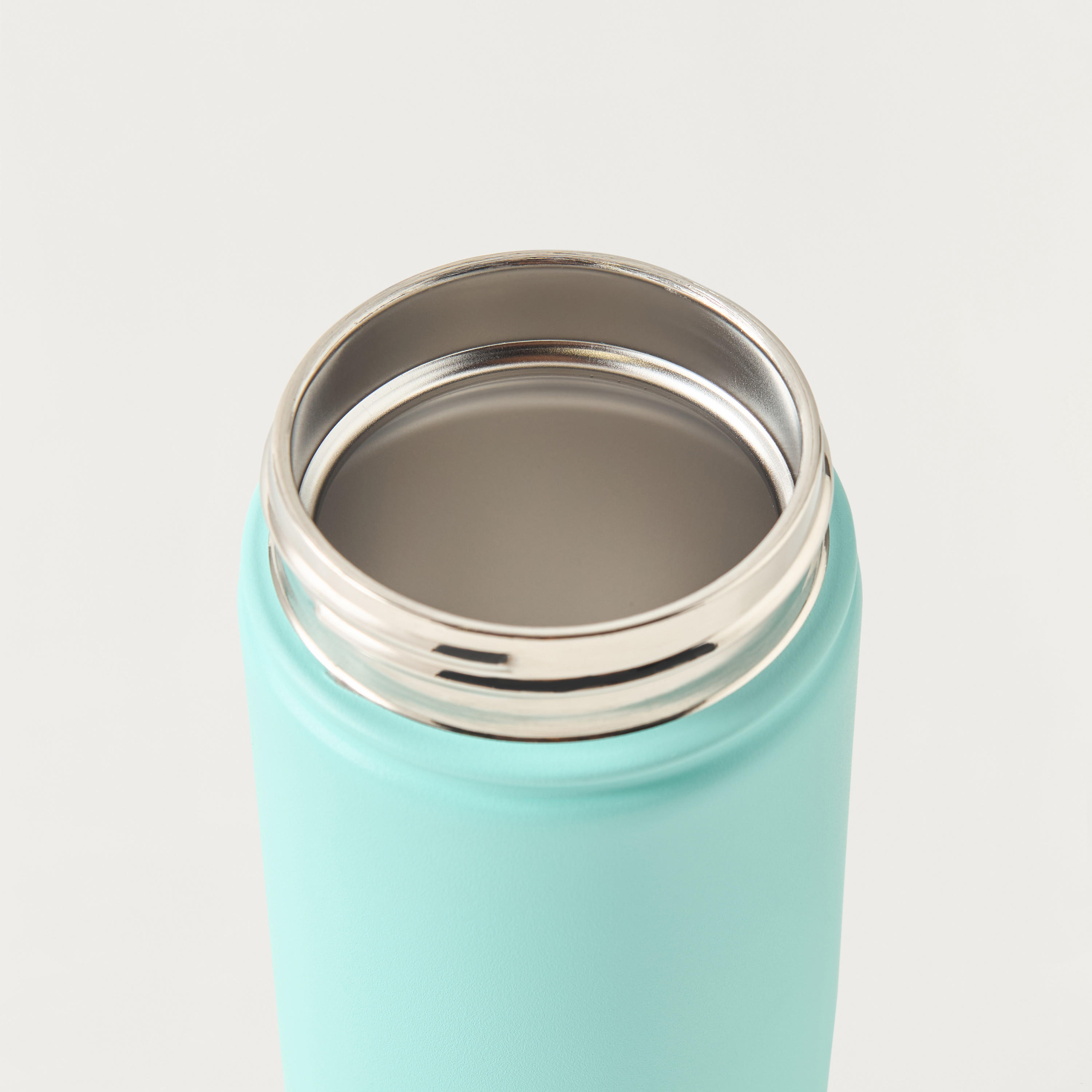 Solid Stainless Steel Sipper Water Bottle with Handle - 340 ml-school-waterbottles-image-5