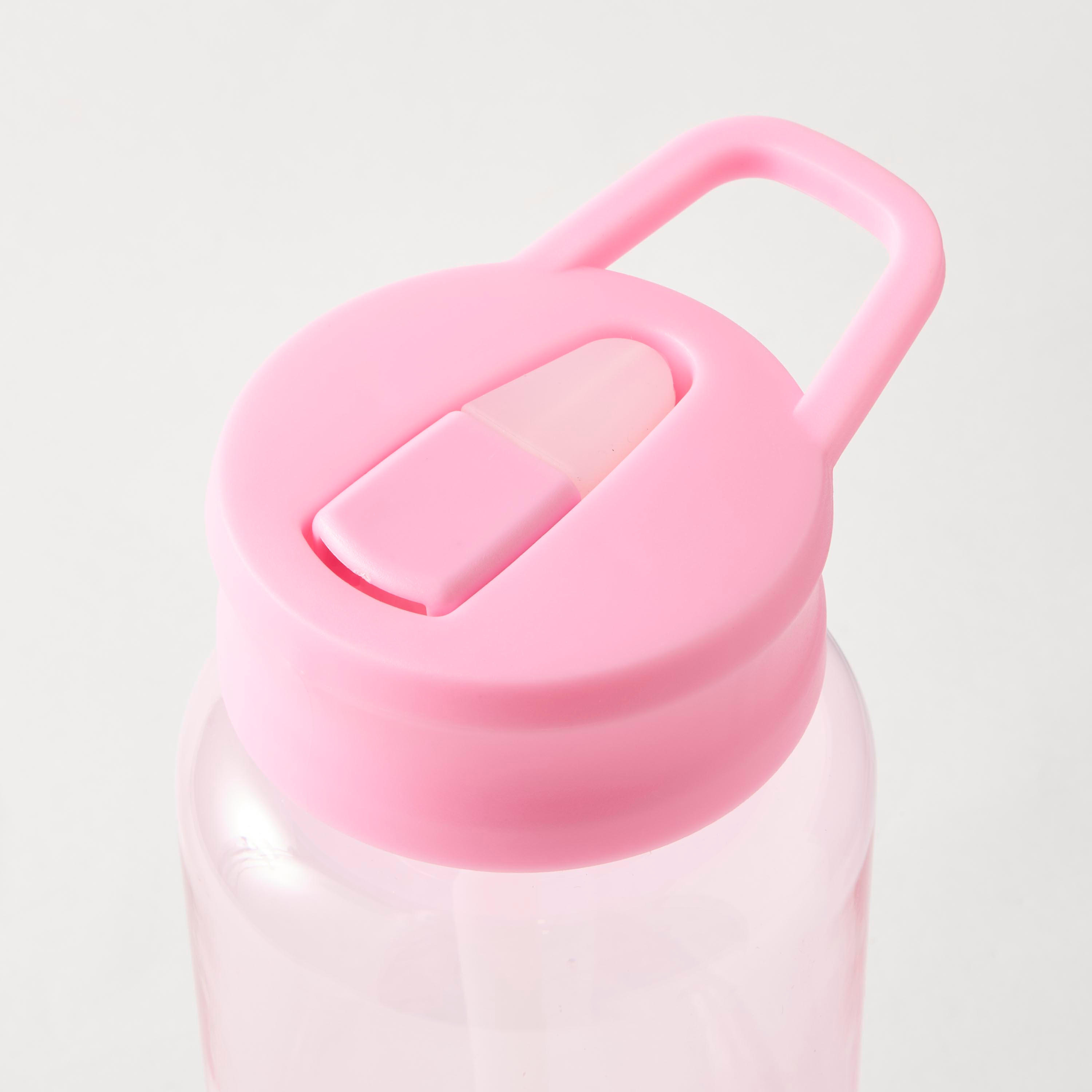 Slogan Print Sipper Water Bottle - 1 L-school-waterbottles-image-3