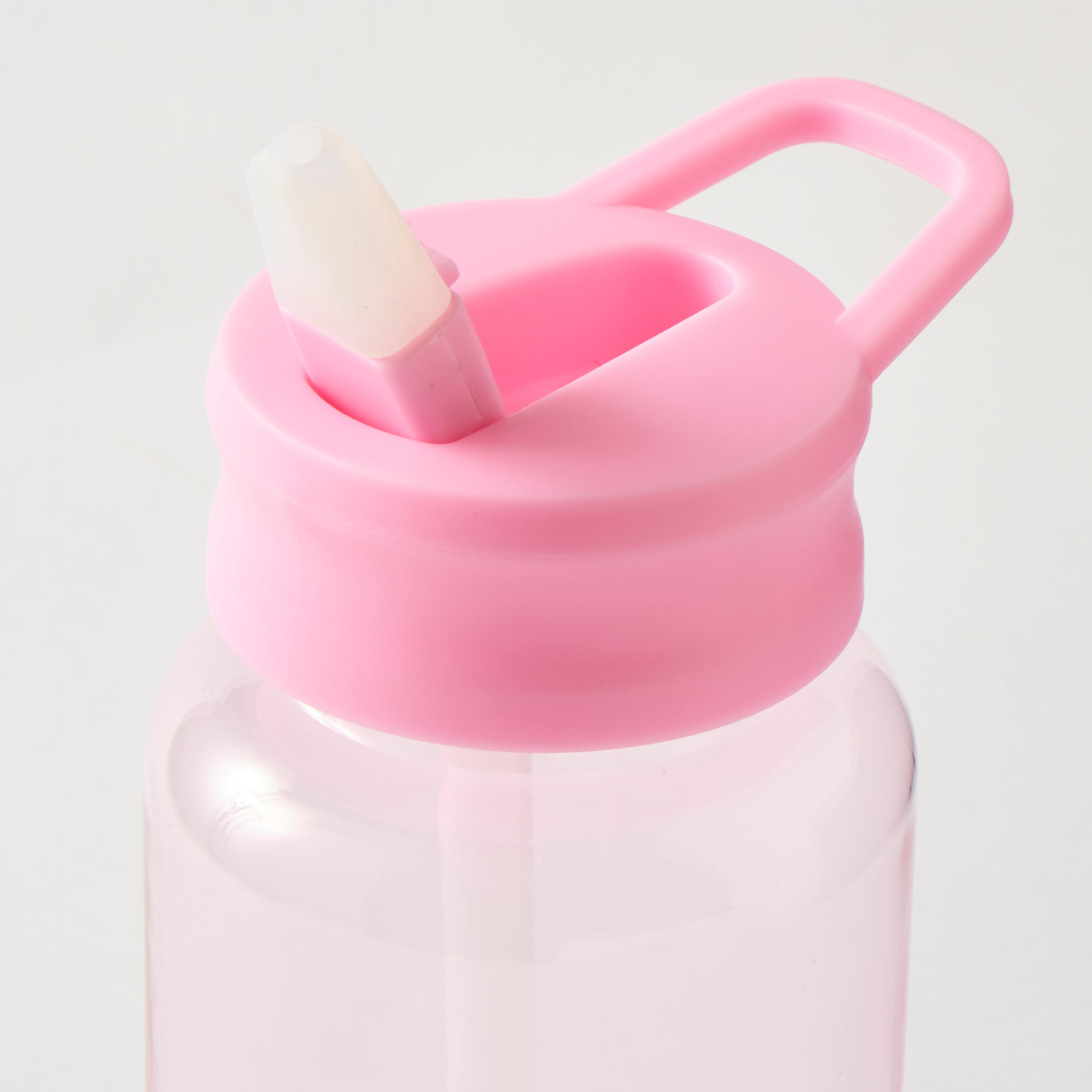 Slogan Print Sipper Water Bottle - 1 L-school-waterbottles-image-4