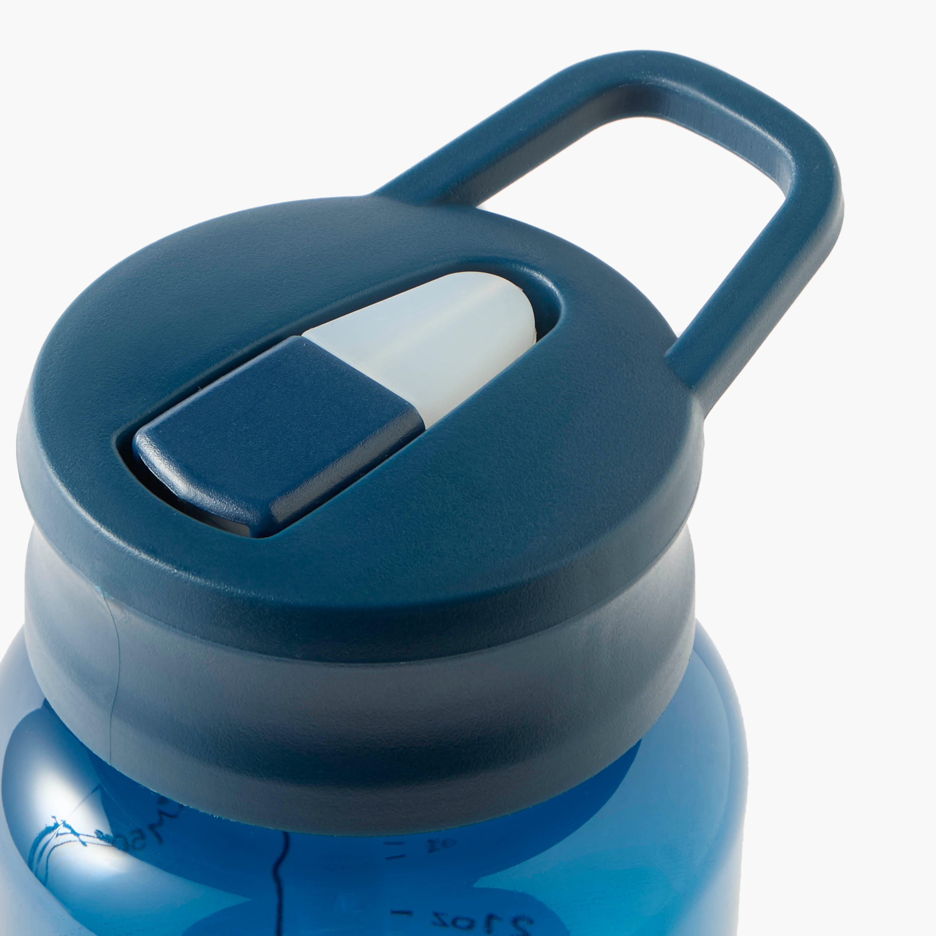 Slogan Print Sipper Water Bottle - 1 L-school-waterbottles-image-3
