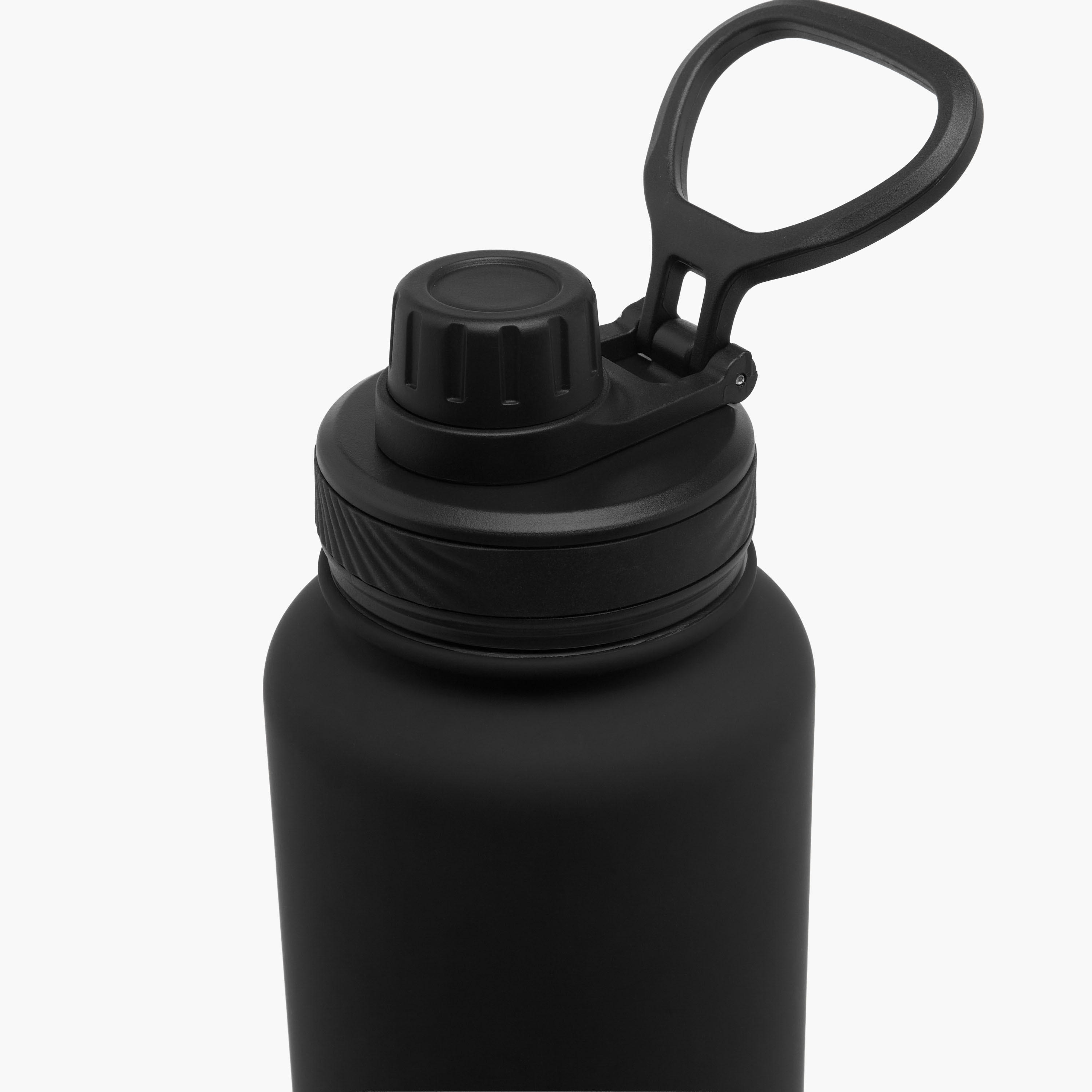 Solid Stainless Steel Sipper Water Bottle - 1 L-school-waterbottles-image-3