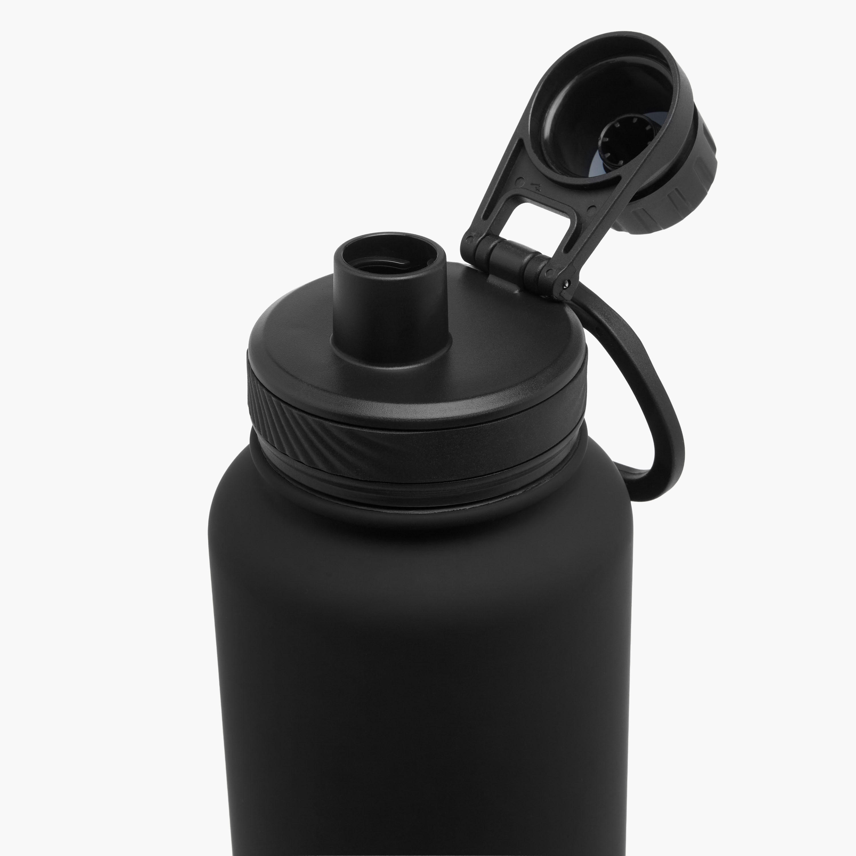 قارورة مياه ستانلس ستيل سادة بِقشة - 1 مل-school-waterbottles-image-4