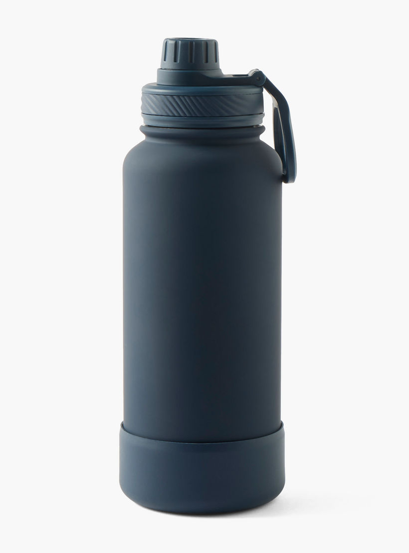Solid Double Wall Stainless Steel Water Bottle - 1 L-school-waterbottles-image-1