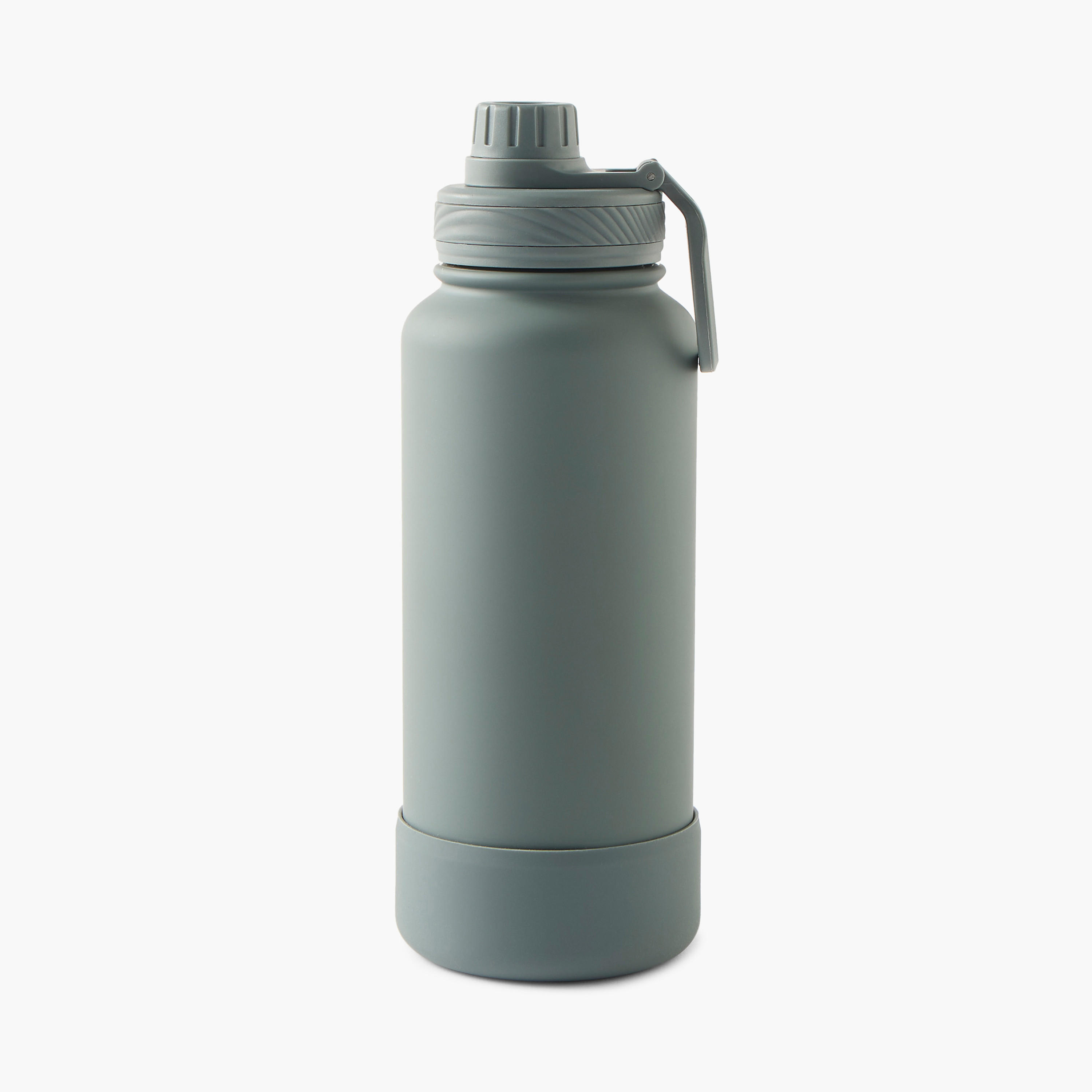 Solid Stainless Steel Sipper Water Bottle - 1 L-school-waterbottles-image-1