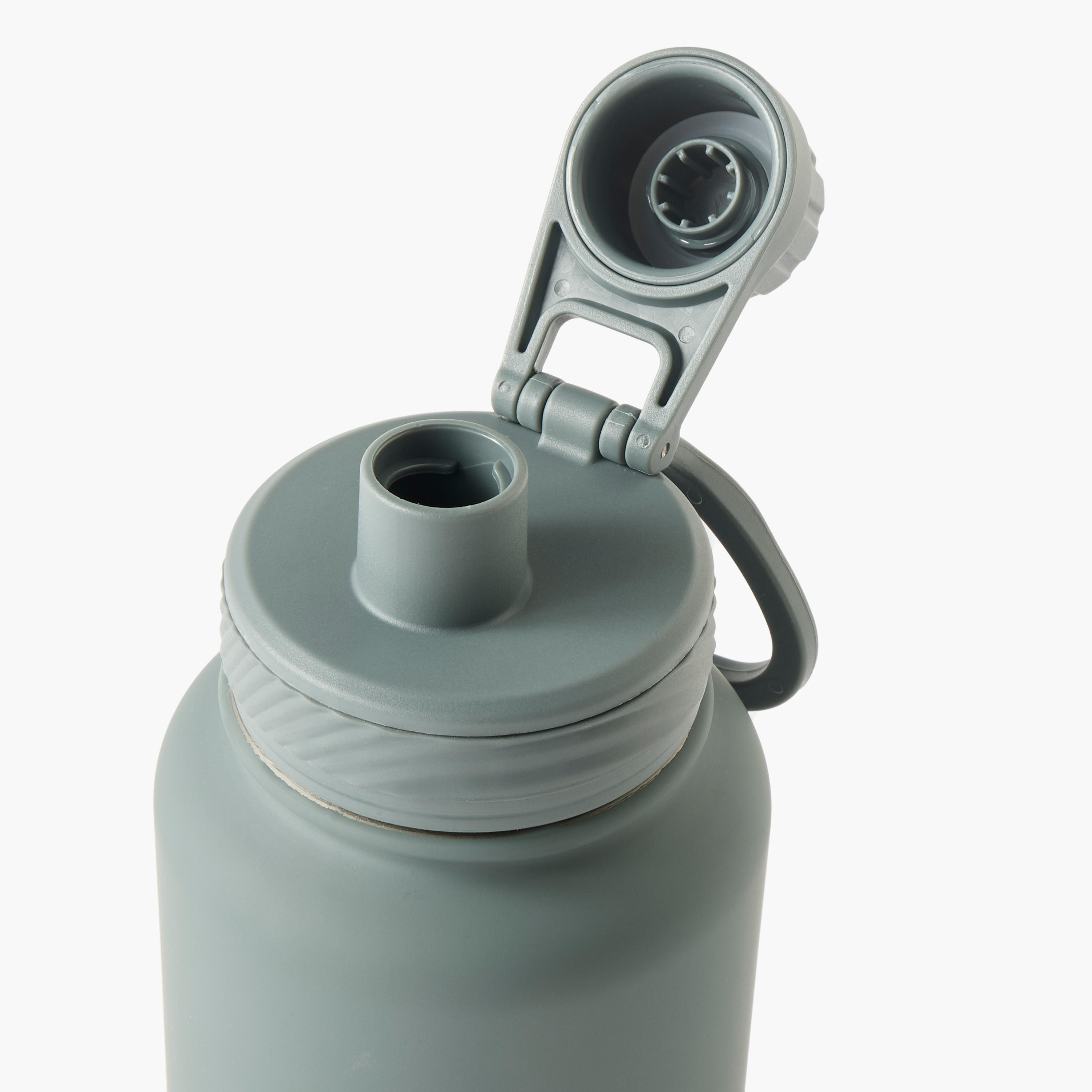 Solid Stainless Steel Sipper Water Bottle - 1 L-school-waterbottles-image-4
