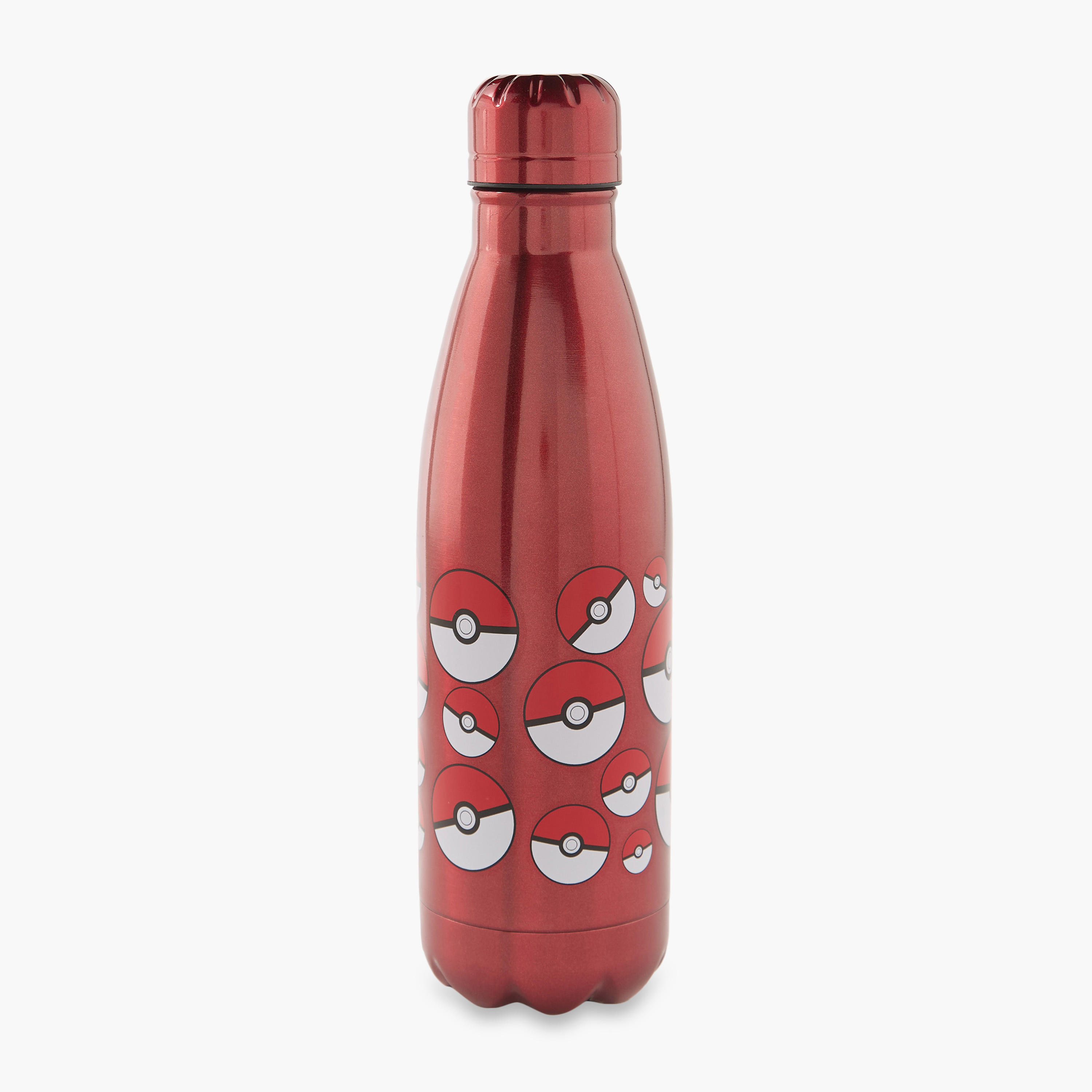 قارورة مياه ستانليس ستيل بطبعات بوكيمون-school-waterbottles-image-1