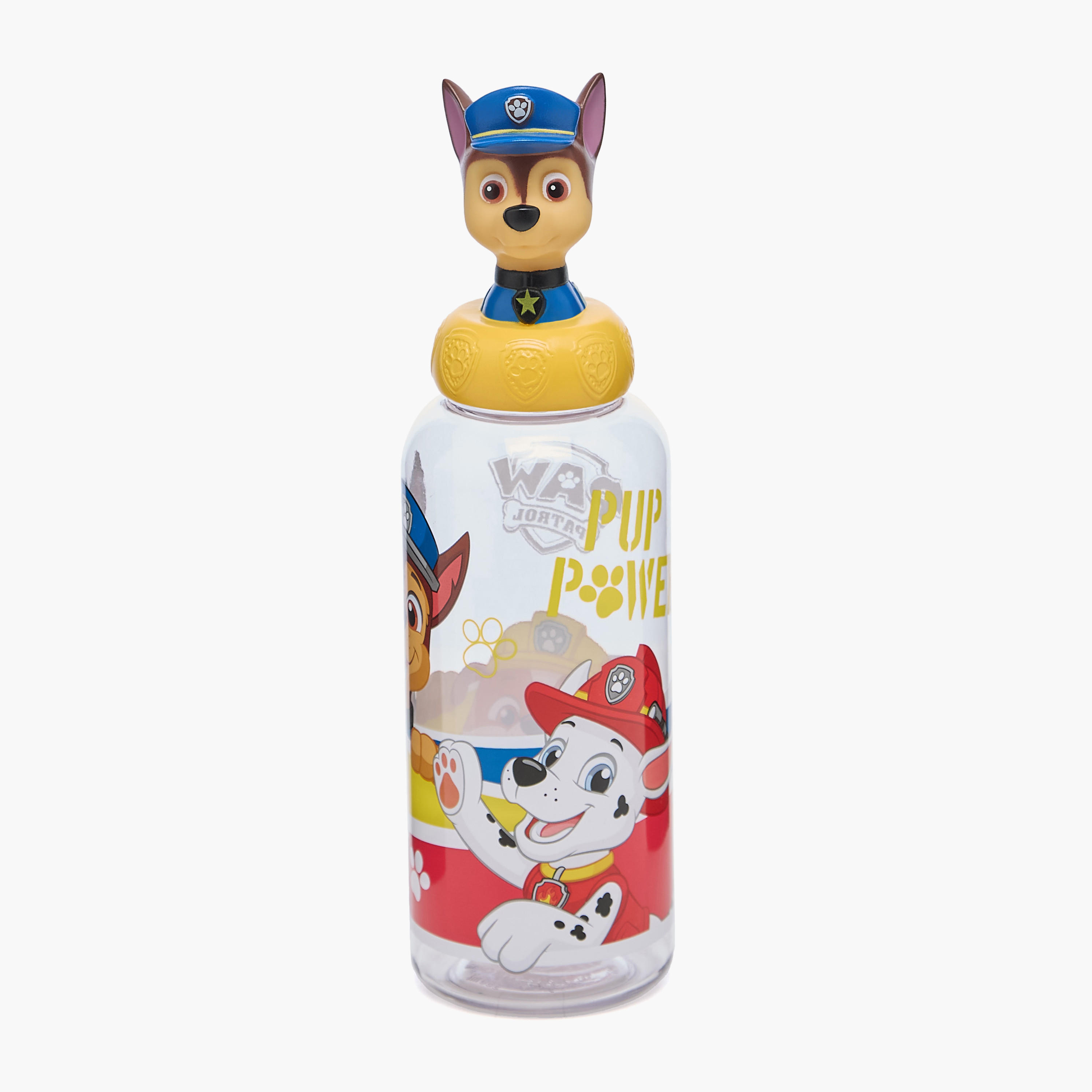 PAW Patrol Print Water Bottle with 3D Embossed Cap-school-waterbottles-image-1