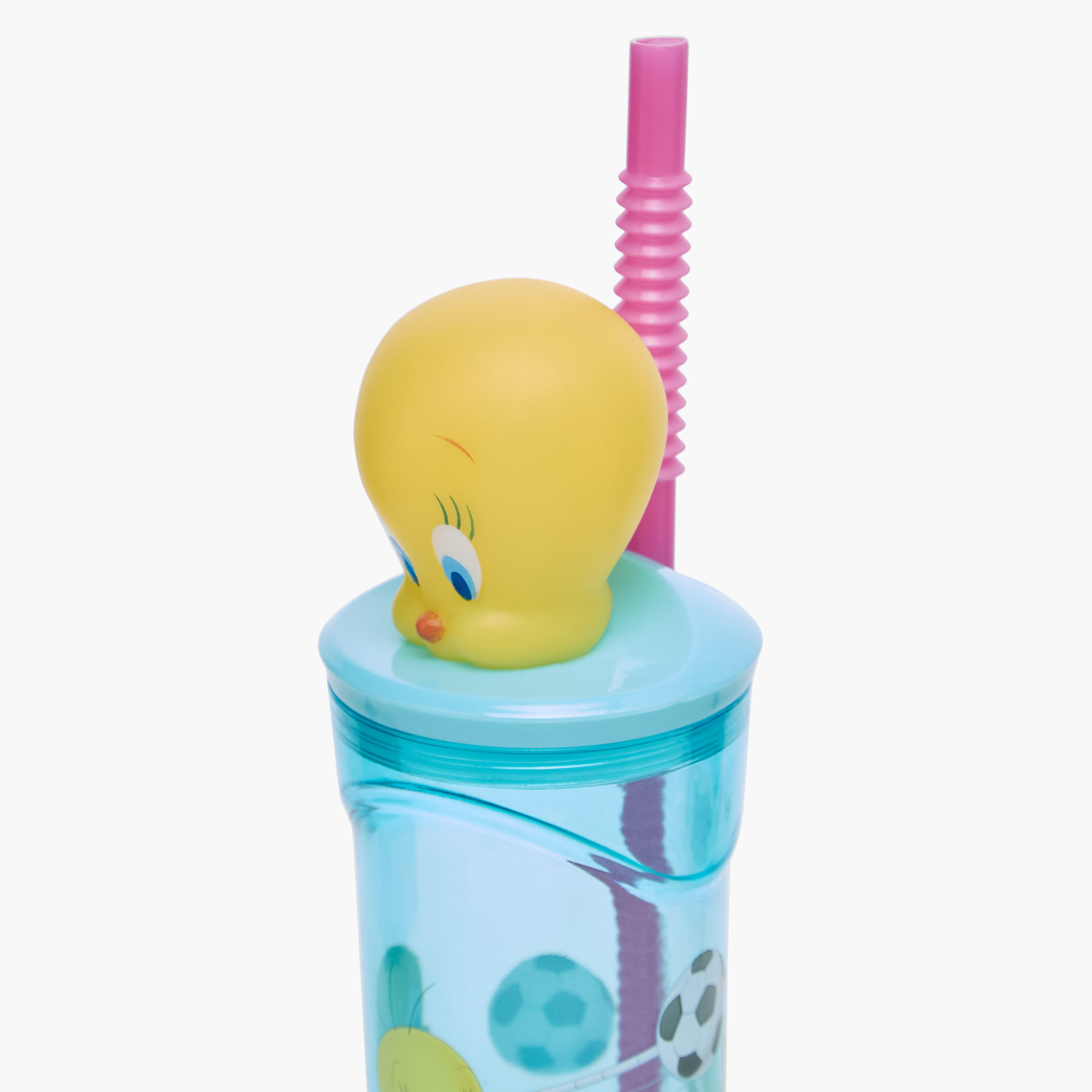 Tweety Print Sipper Mug - 450 ml-household-dining-teaandcoffee-travelmugsandsippers-image-3