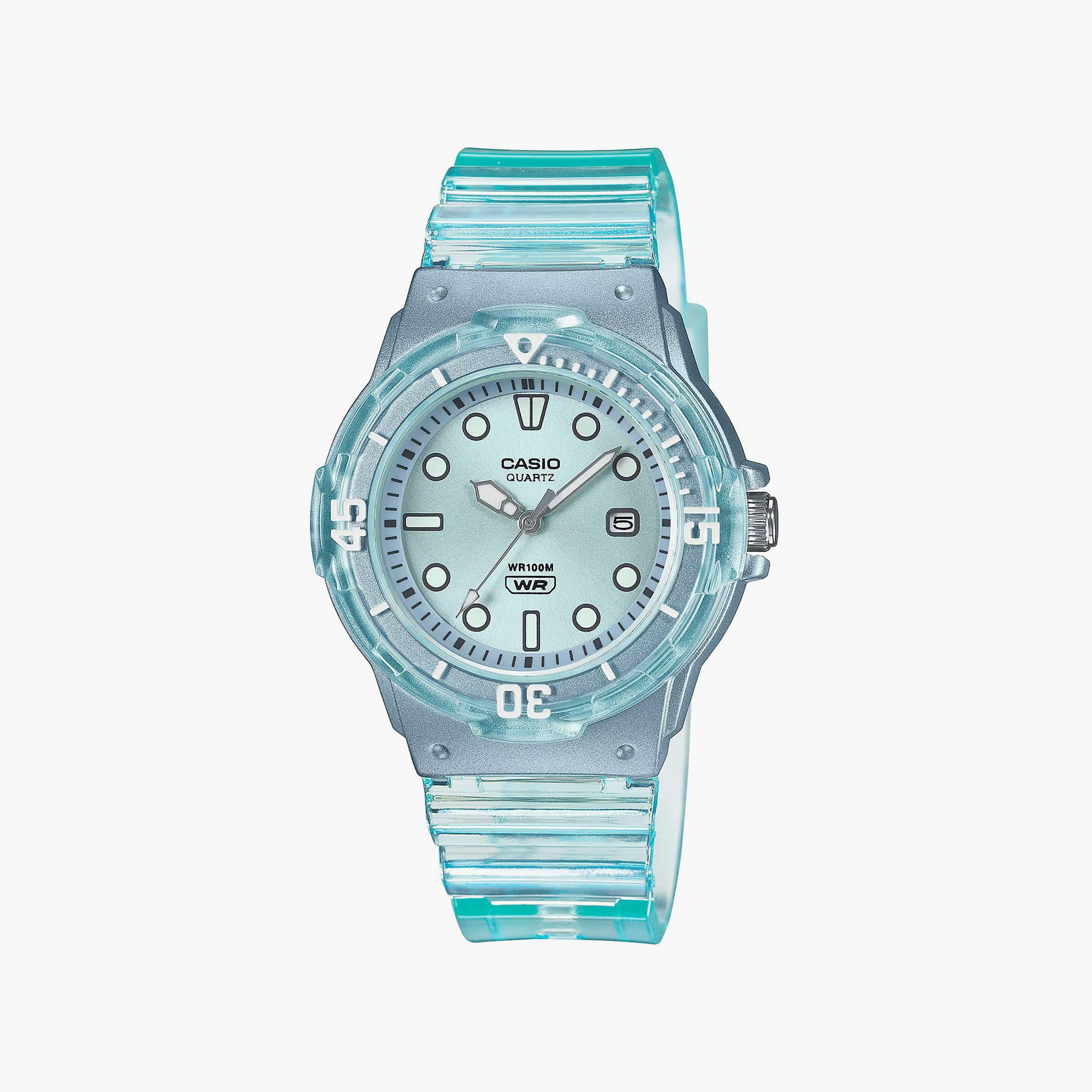 Casio Women Pink Analog Resin Strap Watch - LRW-200H-4B2VDF-women-watchesandjewellery-watches-image-1
