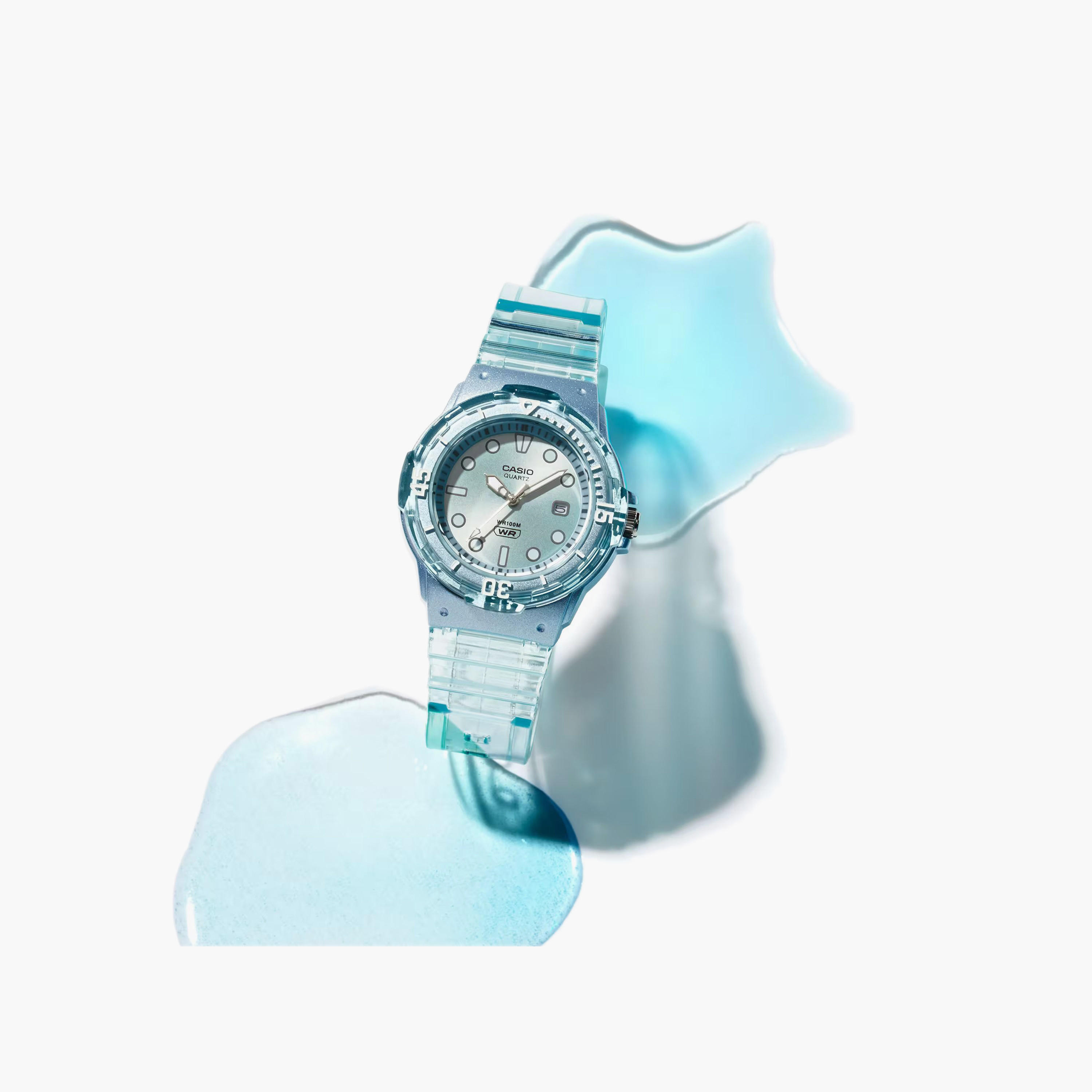 Casio Women Pink Analog Resin Strap Watch - LRW-200H-4B2VDF-women-watchesandjewellery-watches-image-2