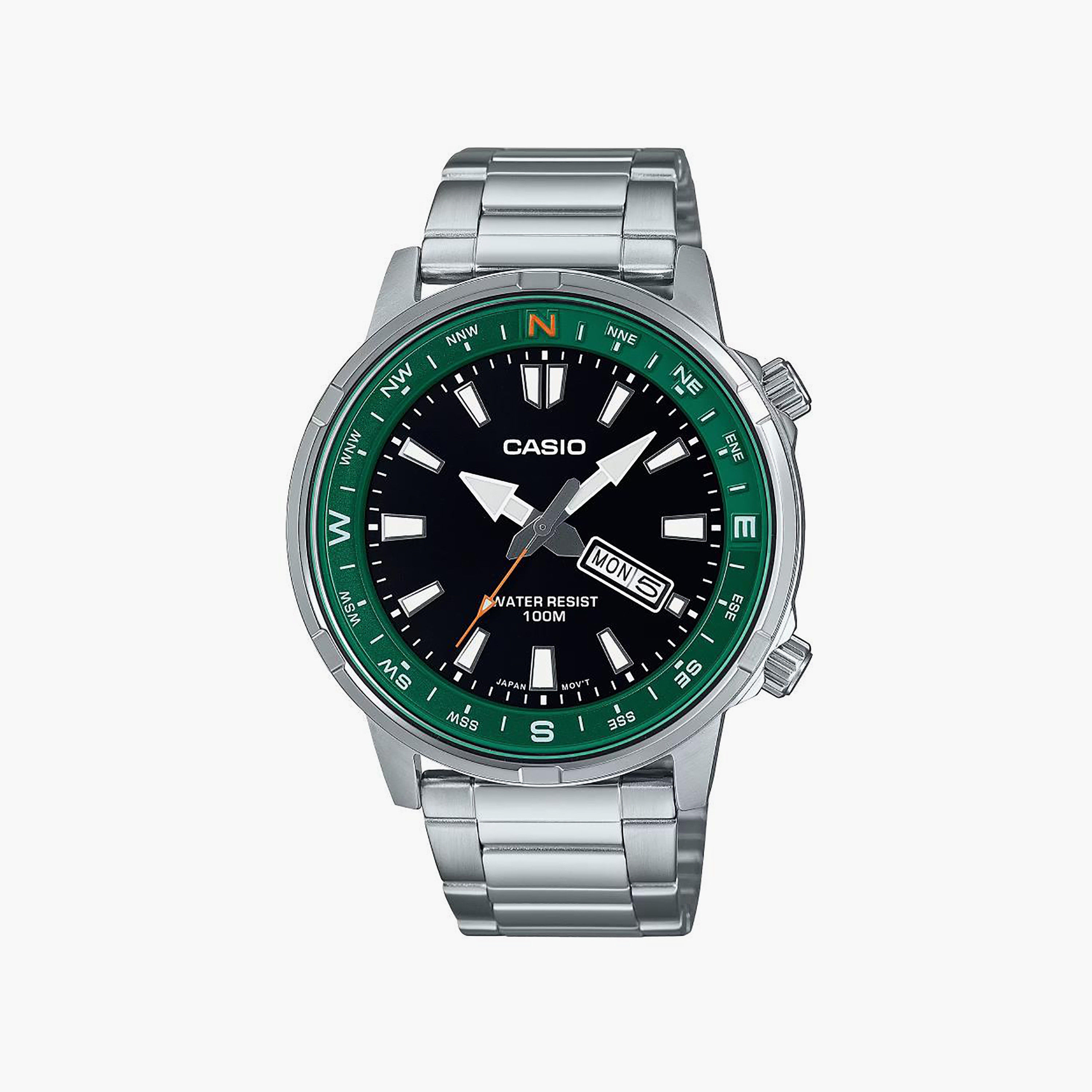 GW0399L3 ساعة يد أنالوج للنساء بسوار جلدي بلون أسود من جيس -men-watchesandjewellery-watches-image-1