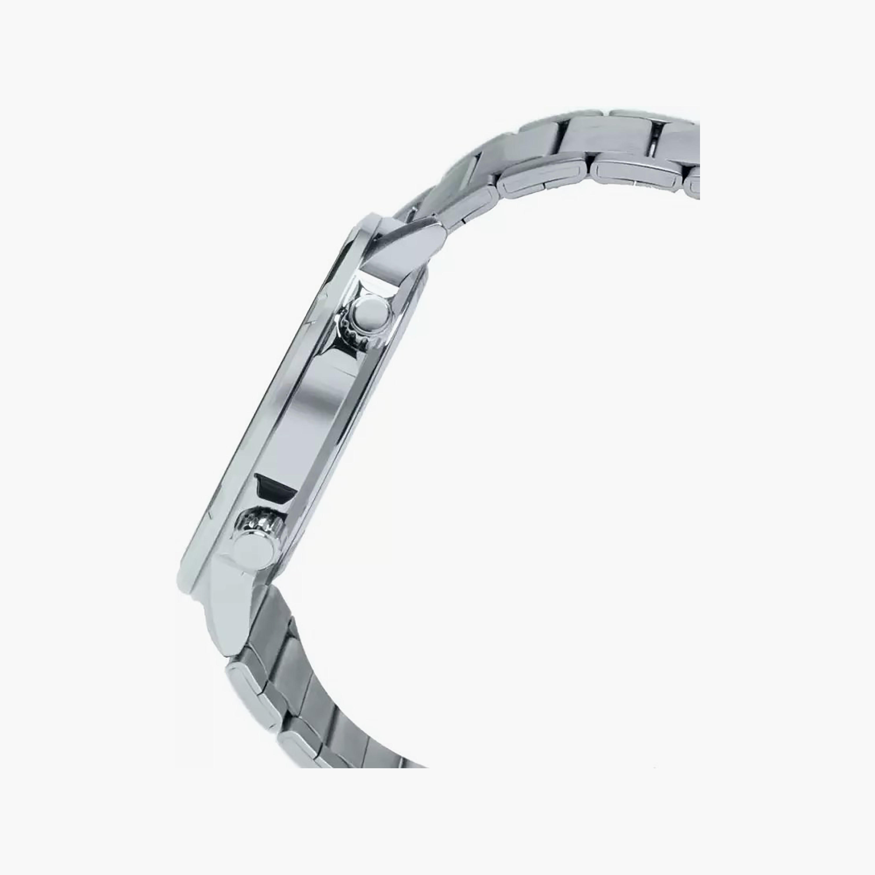 Casio Men's Silver Analog Stainless Steel Strap Watch | MTD-130D-1A3VDF | 43 MM-men-watchesandjewellery-watches-image-2