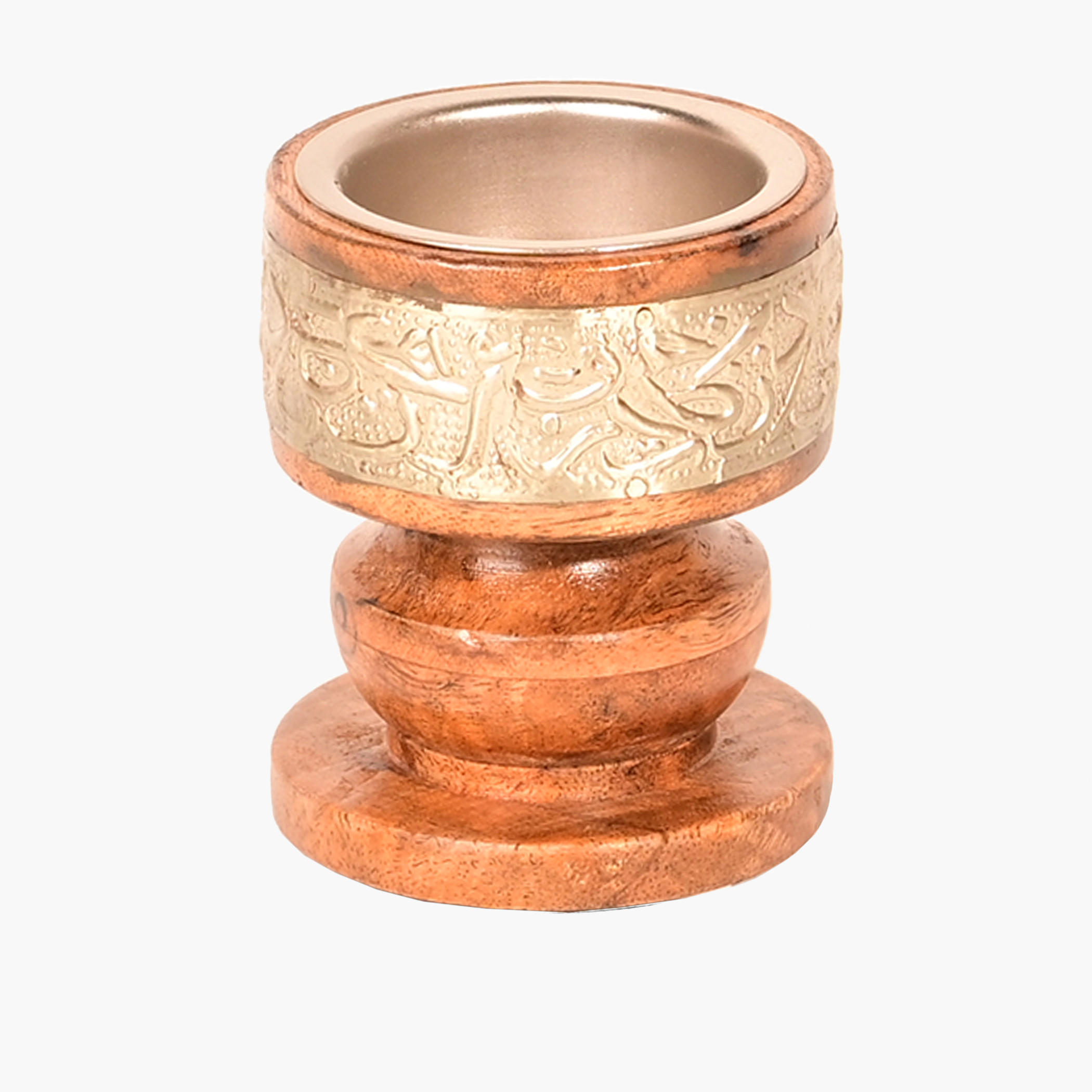 Home Carving Calligraphy Wooden Candleholder-household-decor-candleholdersandlanterns-image-1
