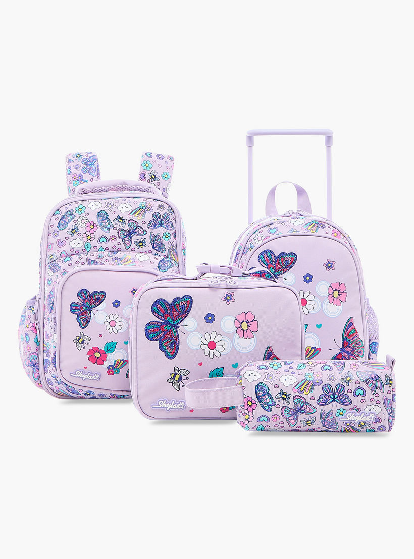 Skylar All-Over Print Pencil Pouch with Zip Closure-school-stationery-pencilcases-image-9
