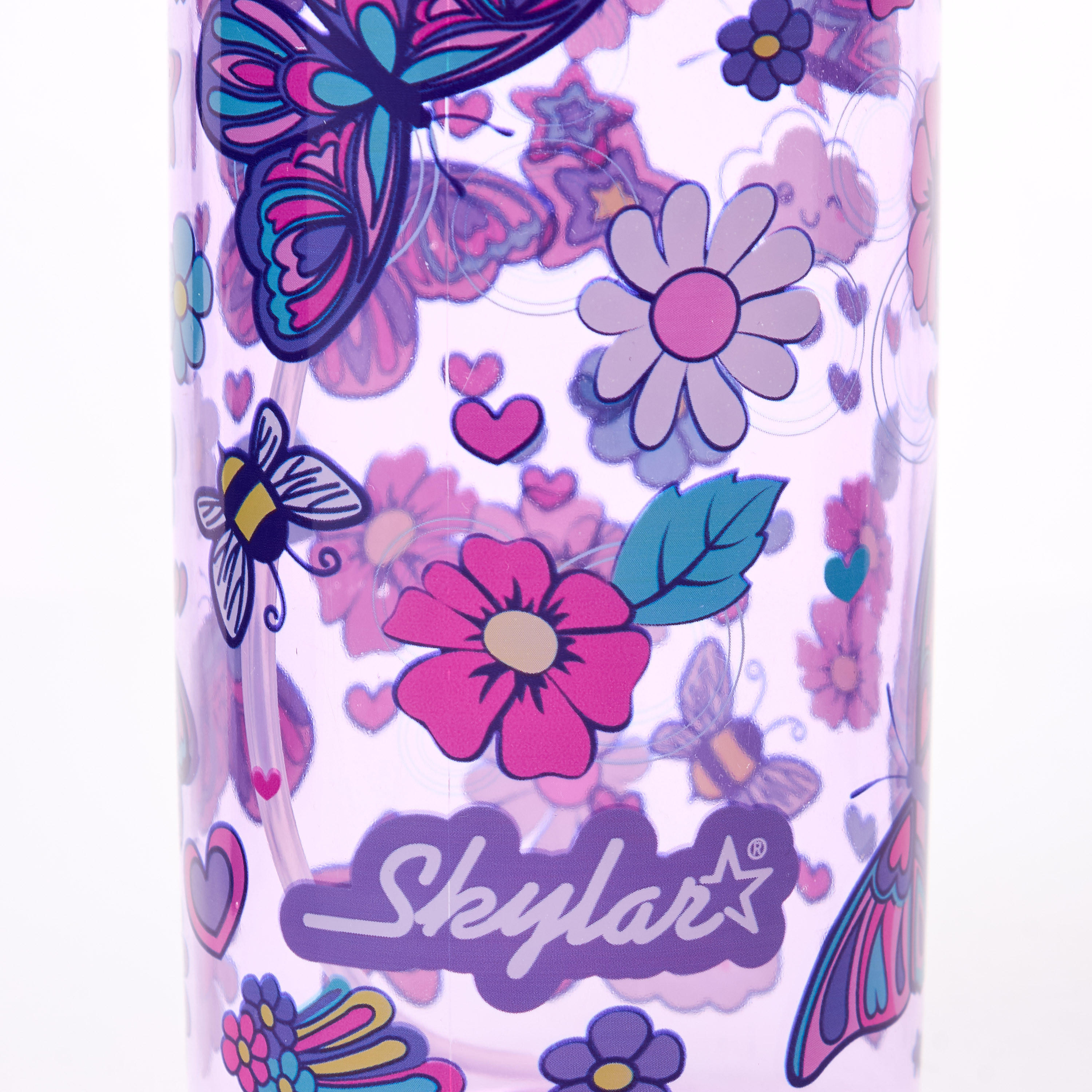 Skylar Graphic Print Sipper Water Bottle - 400 ml-school-waterbottles-image-6