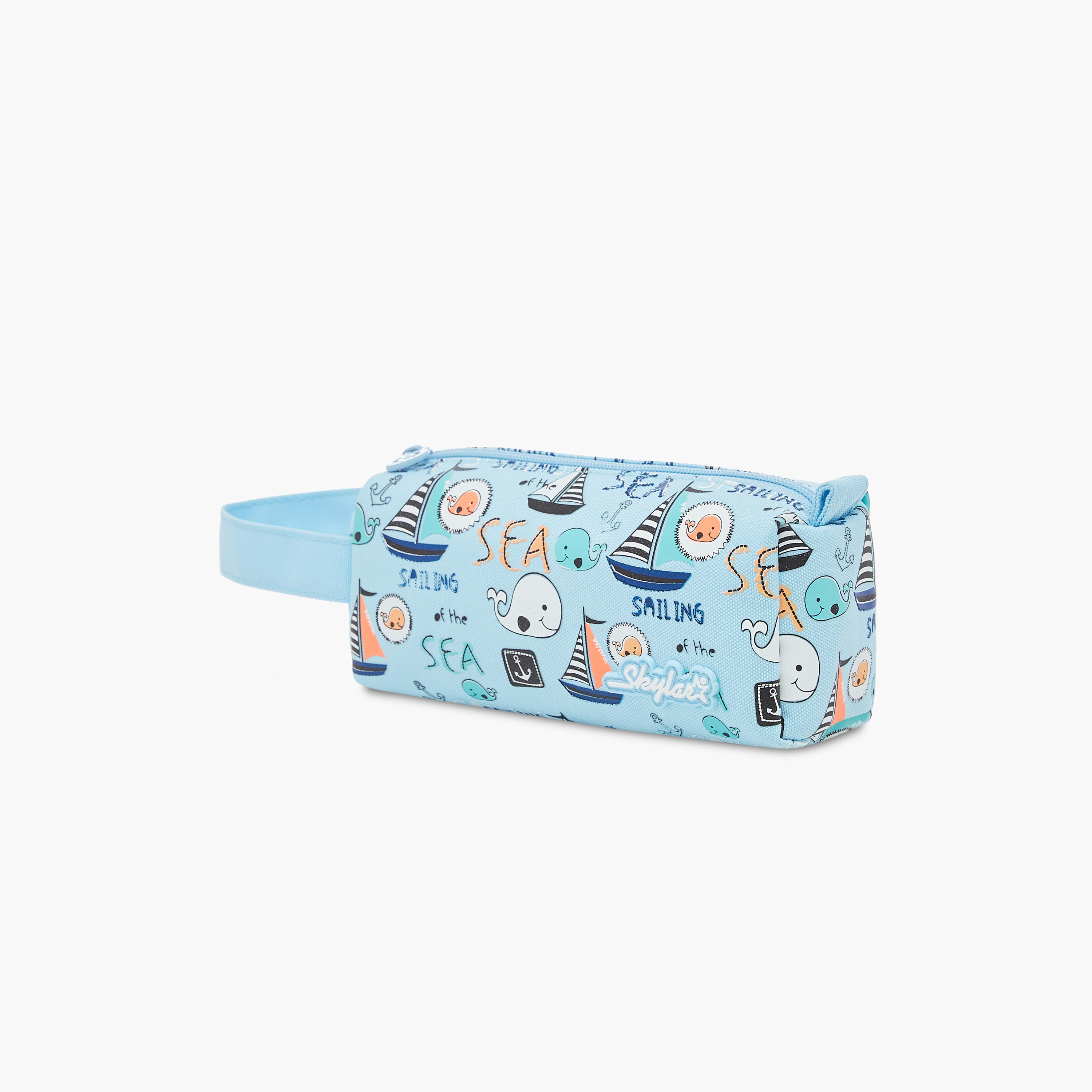 Skylar Sea Print Pencil Pouch and 3D Accessories-school-stationery-pencilcases-image-2