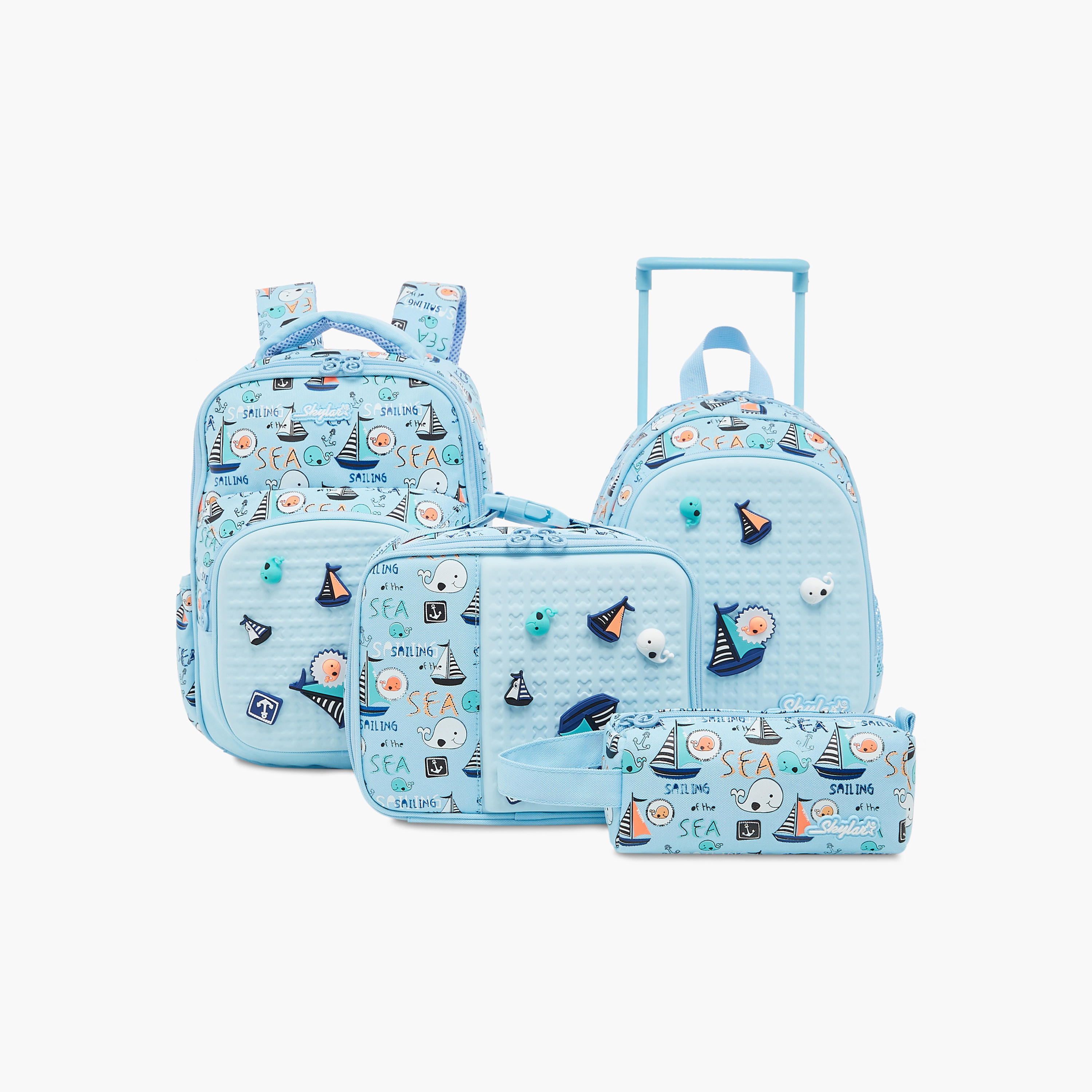 Skylar Sea Print Pencil Pouch and 3D Accessories-school-stationery-pencilcases-image-8