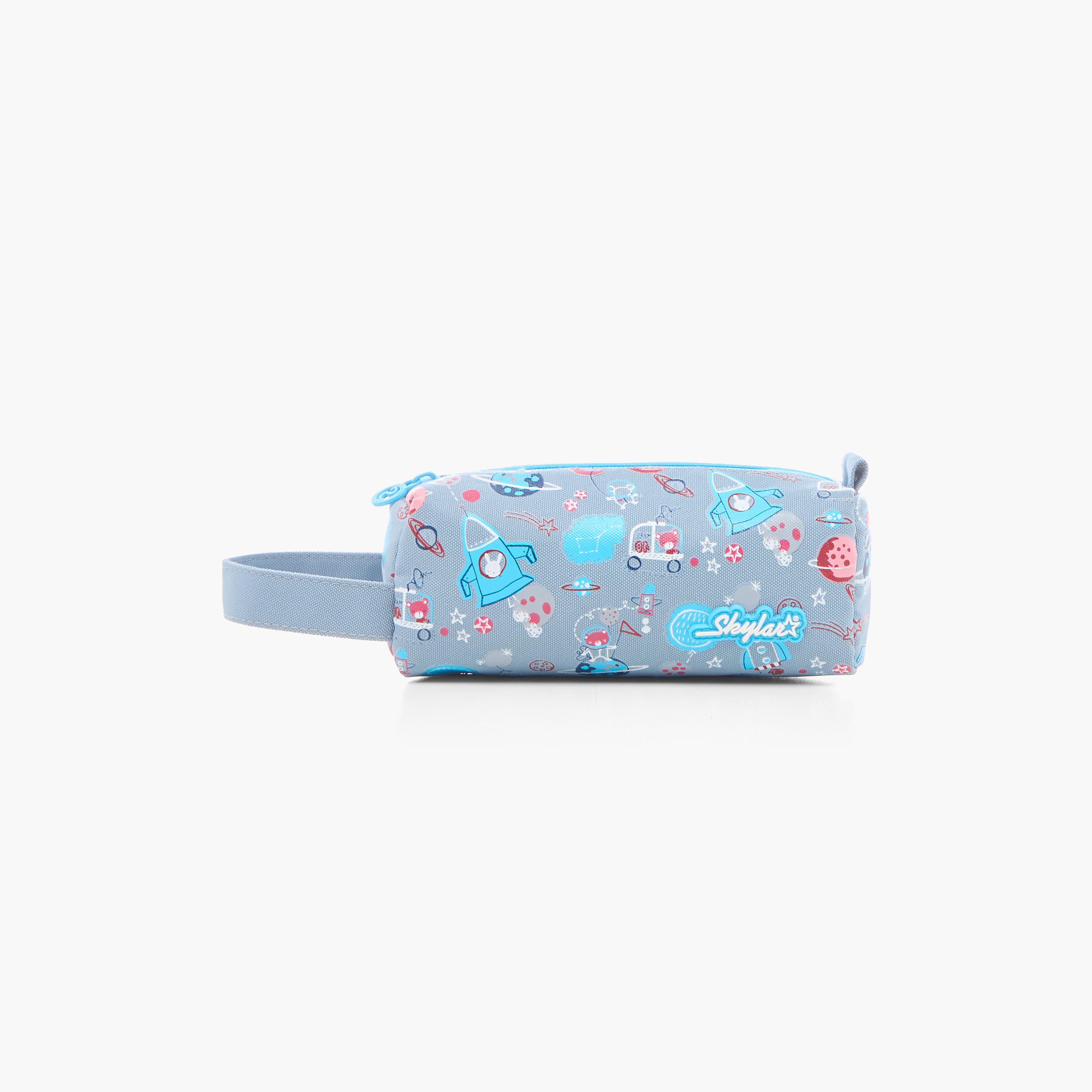 مقلمة بطبعات فضاء وسحاب إغلاق وفتحة ملصق من سكايلر-school-stationery-pencilcases-image-1