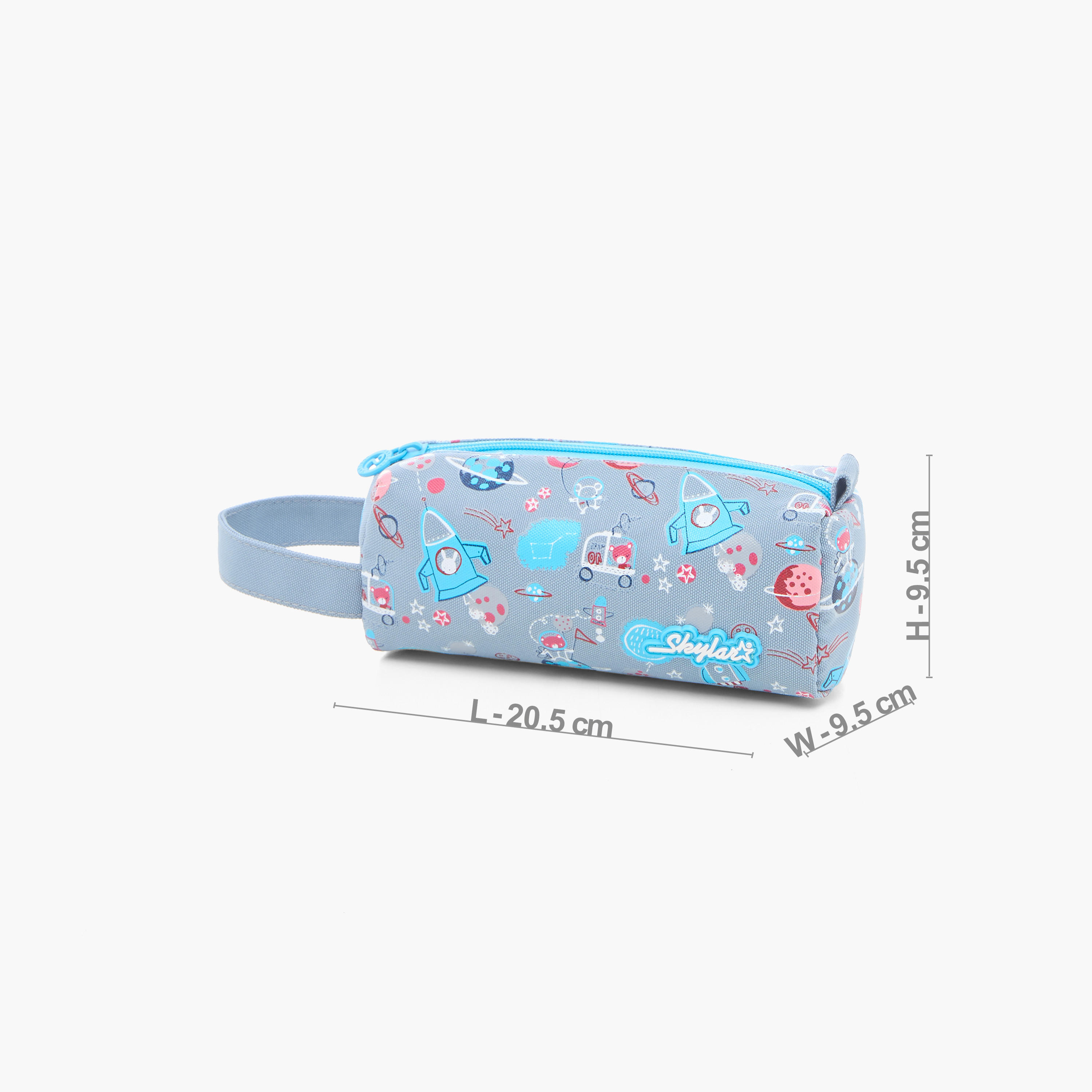 مقلمة بطبعات فضاء وسحاب إغلاق وفتحة ملصق من سكايلر-school-stationery-pencilcases-image-2