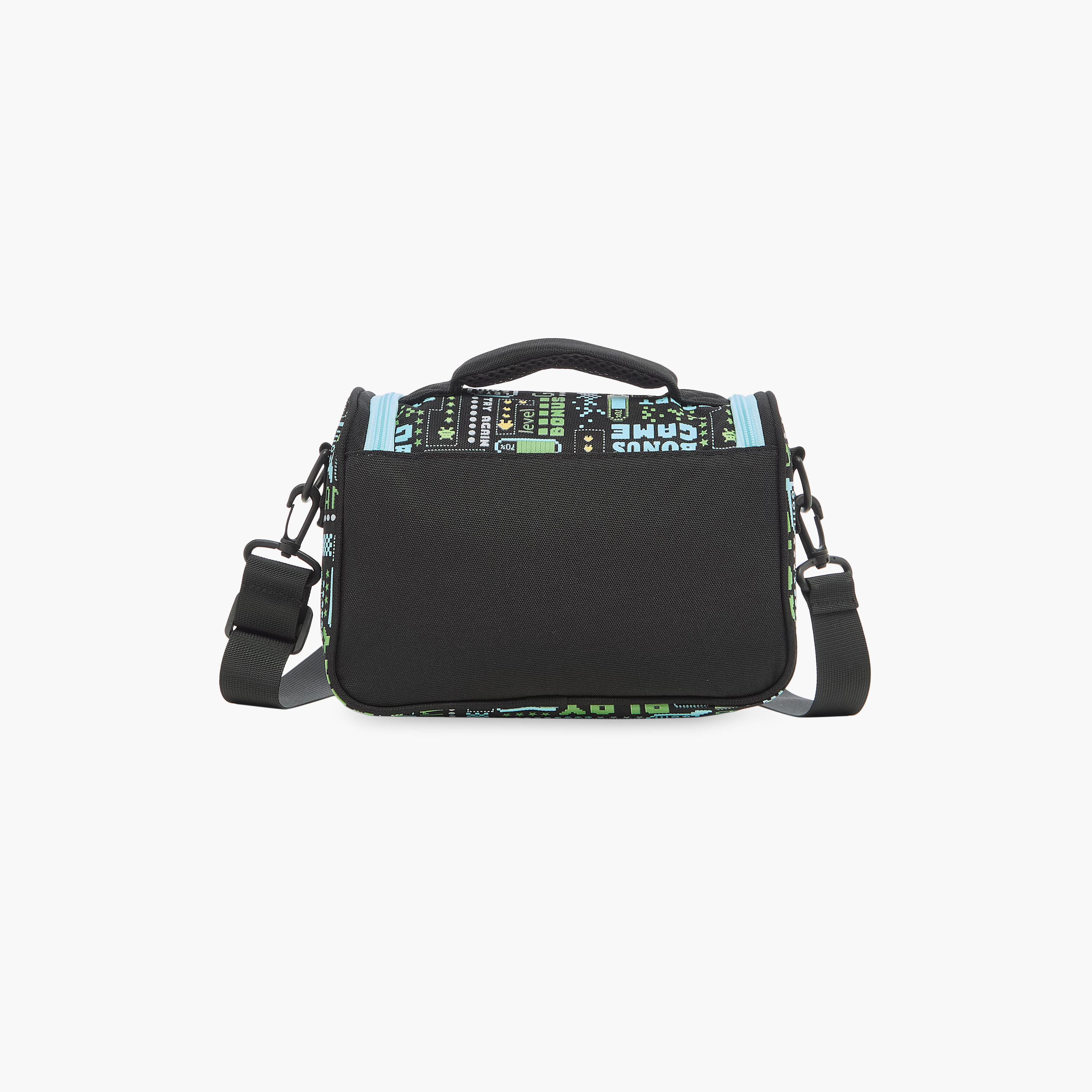 Skylar Game Print Lunch Bag with Zip Closure-school-lunchessentials-lunchbags-image-3