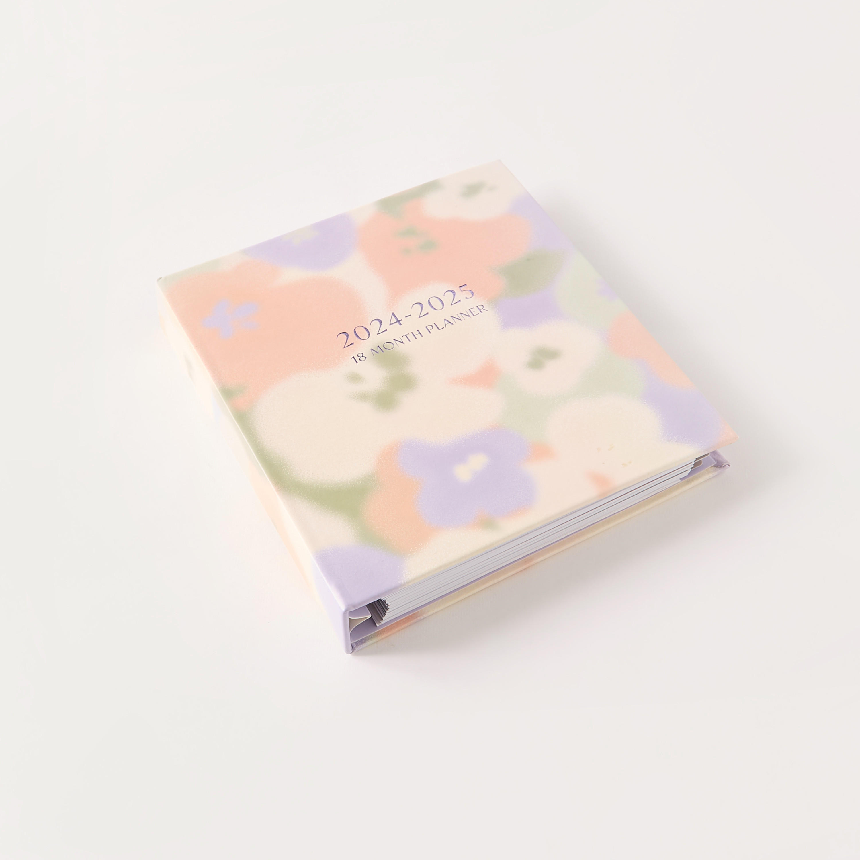 Tie-Dye Print Hardcover 18-Month Planner-school-stationery-planners-image-2