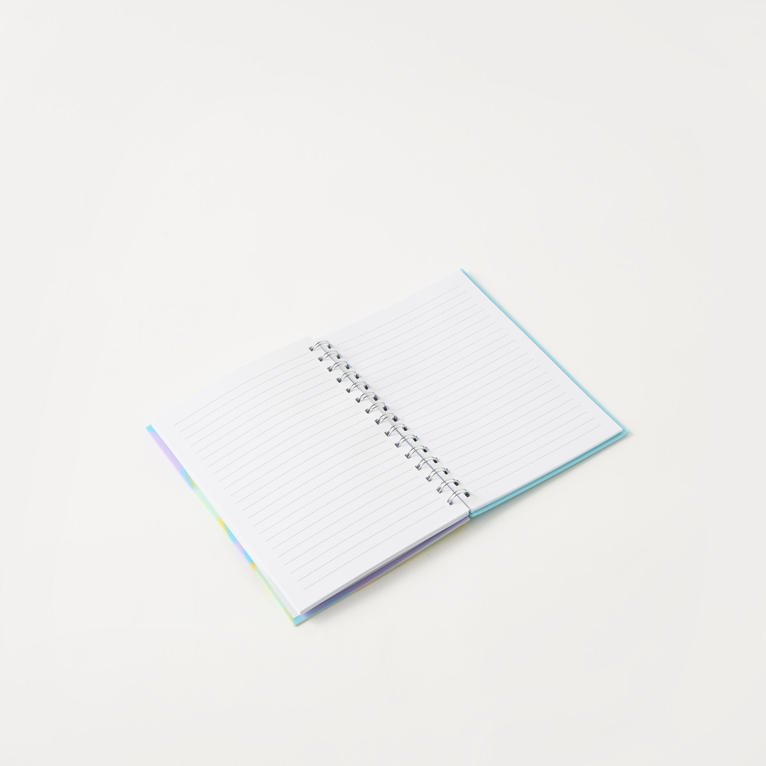 Heart Textured Spiral Ruled A5 Notebook with 6 Jibbitz Charms-school-stationery-notebooks-image-3