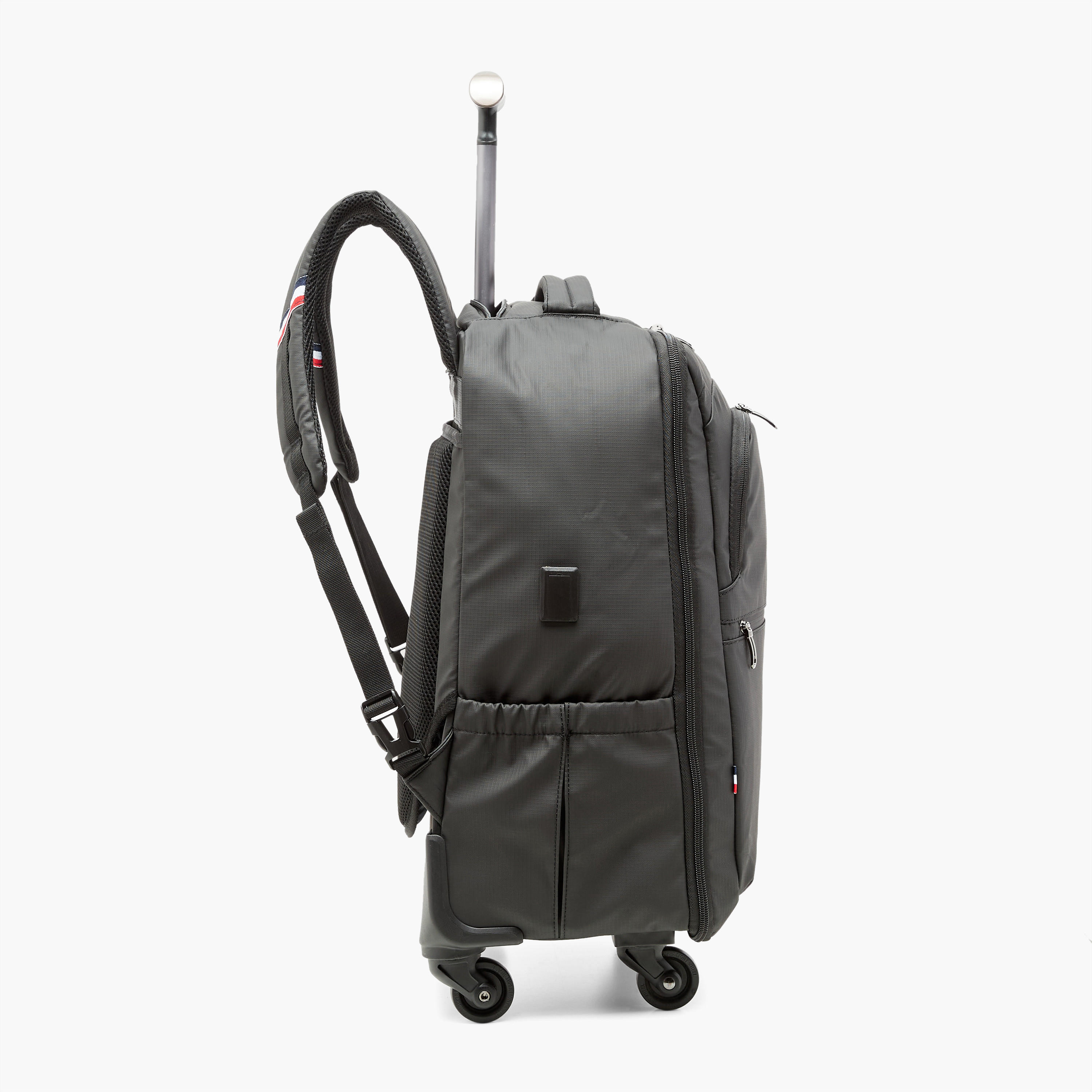شنطة ظهر ترولي سادة 19 بوصة بحمالات كتف وعجلات من يو إس بولو إسن - 32x23x48 سم-men-bags-image-3