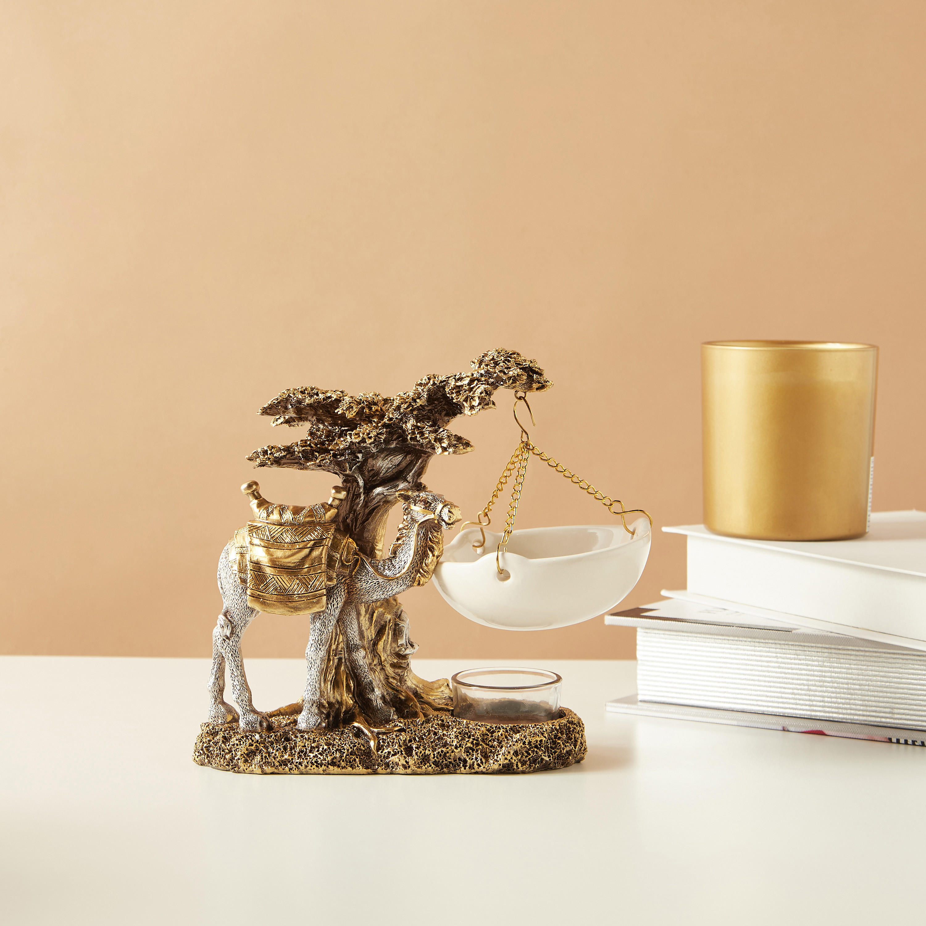 Decorative Polyresin Oil Burner-household-homefragrance-burners-image-1