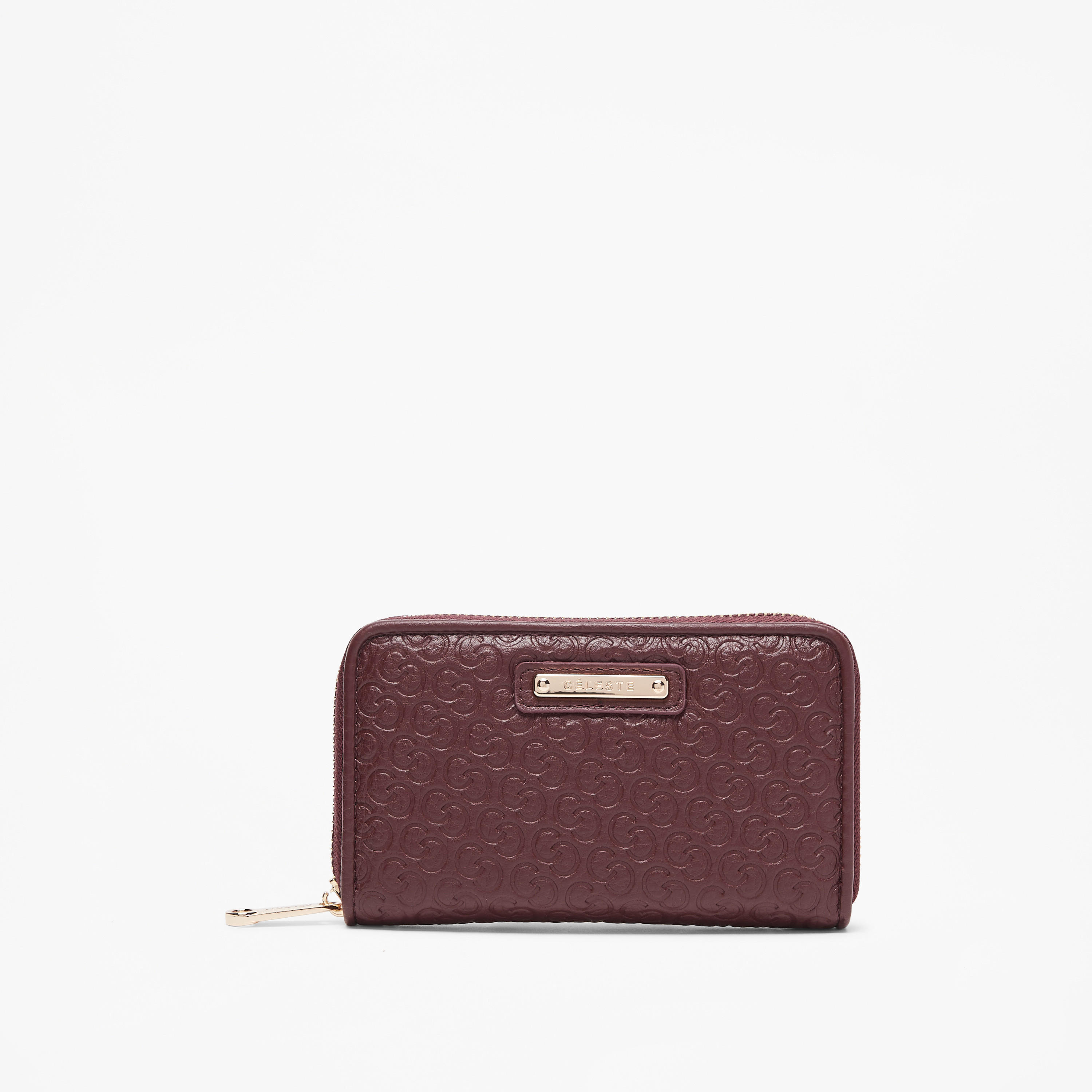 Celeste Monogram Embossed Zip Around Wallet-women-bagsandwallets-wallets-image-1