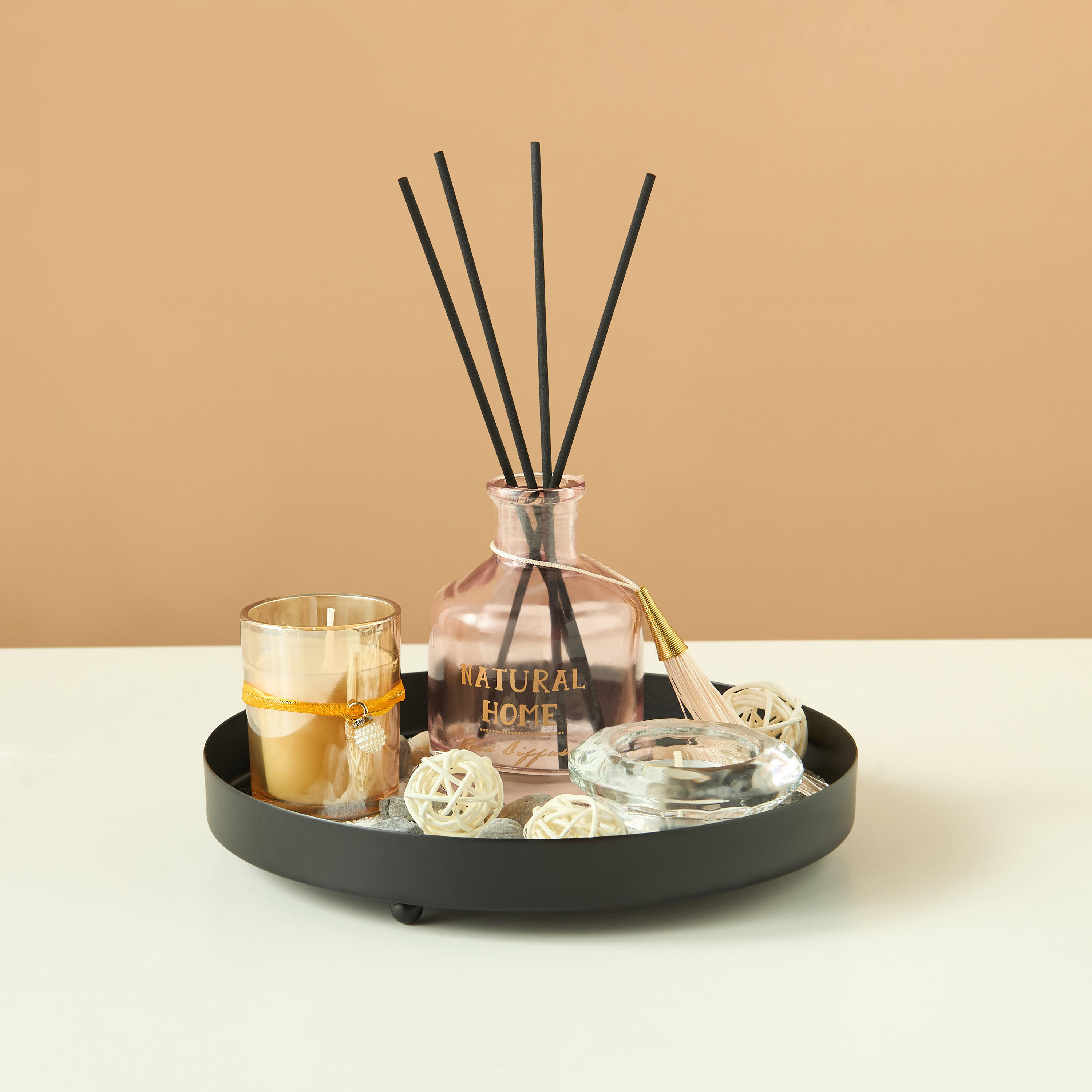 Gazal Vanilla Fragrance Tray Gift Set-household-homefragrance-fragrancegiftset-image-2