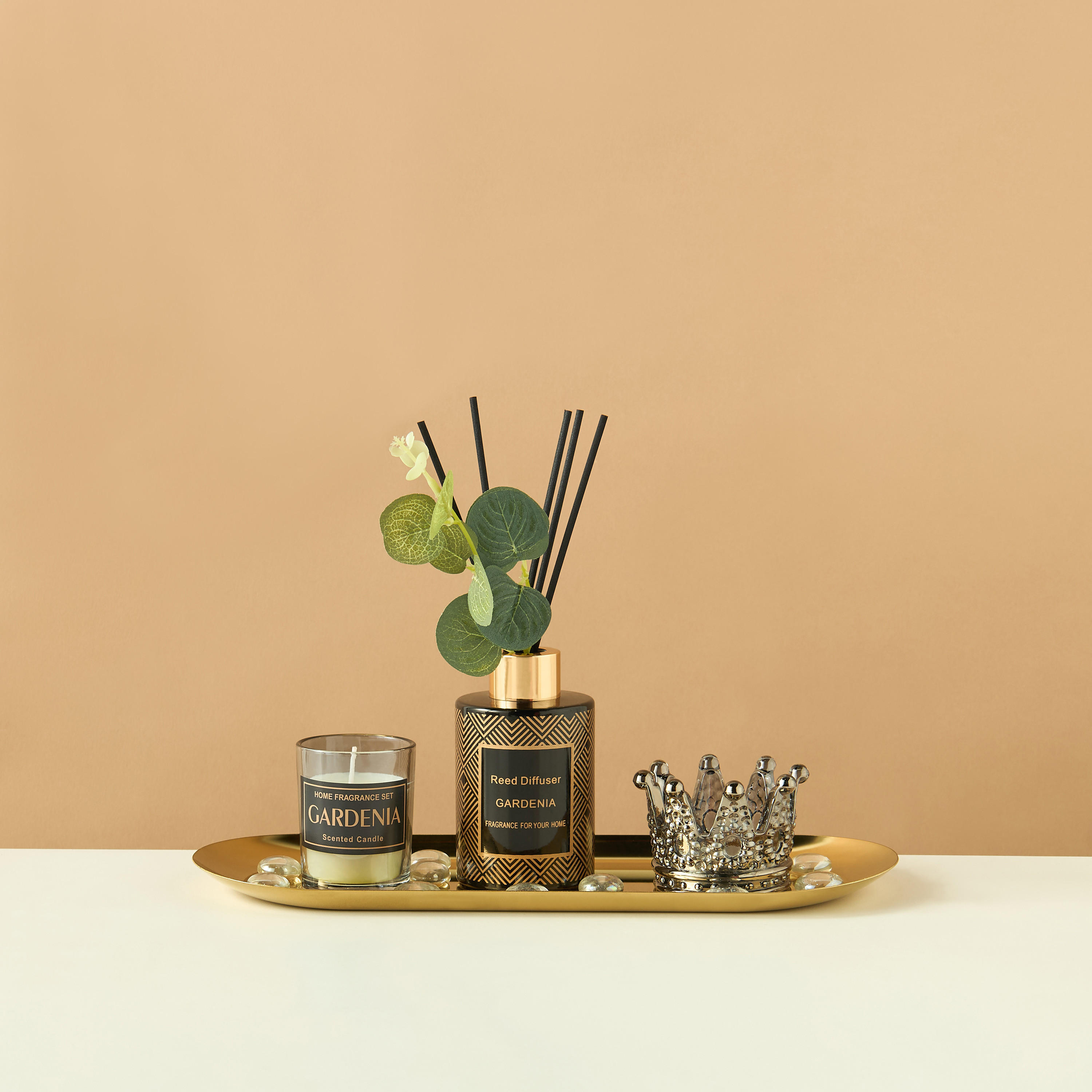 Gazal Vanilla Fragrance Tray Gift Set-household-homefragrance-fragrancegiftset-image-2