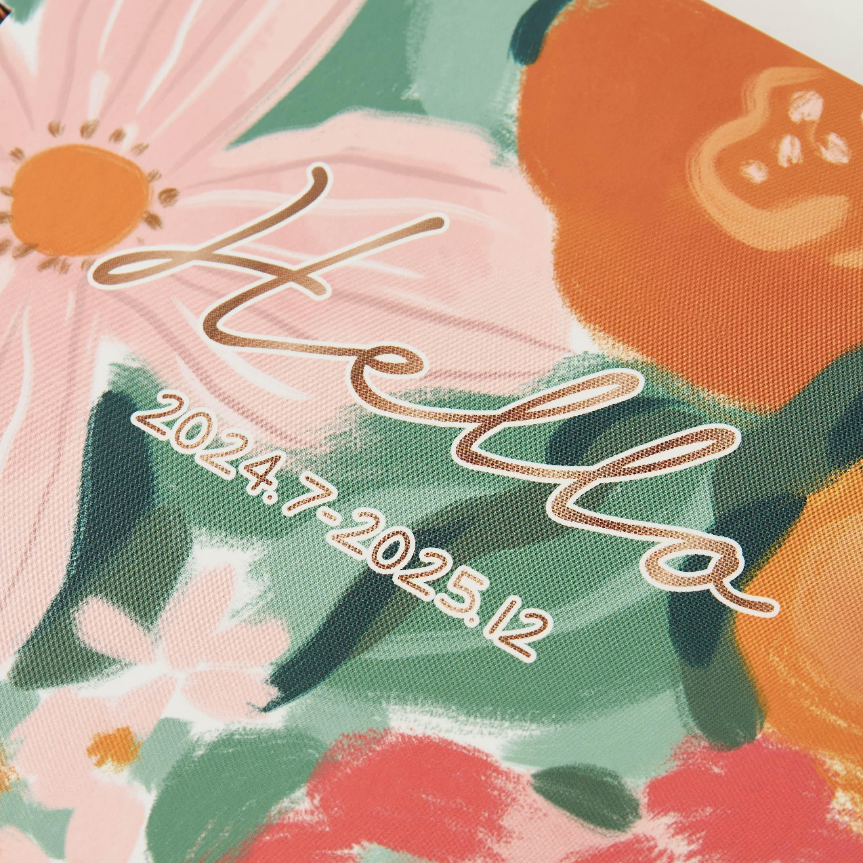 Floral Print A5 Spiral Journal-school-stationery-notebooks-image-3