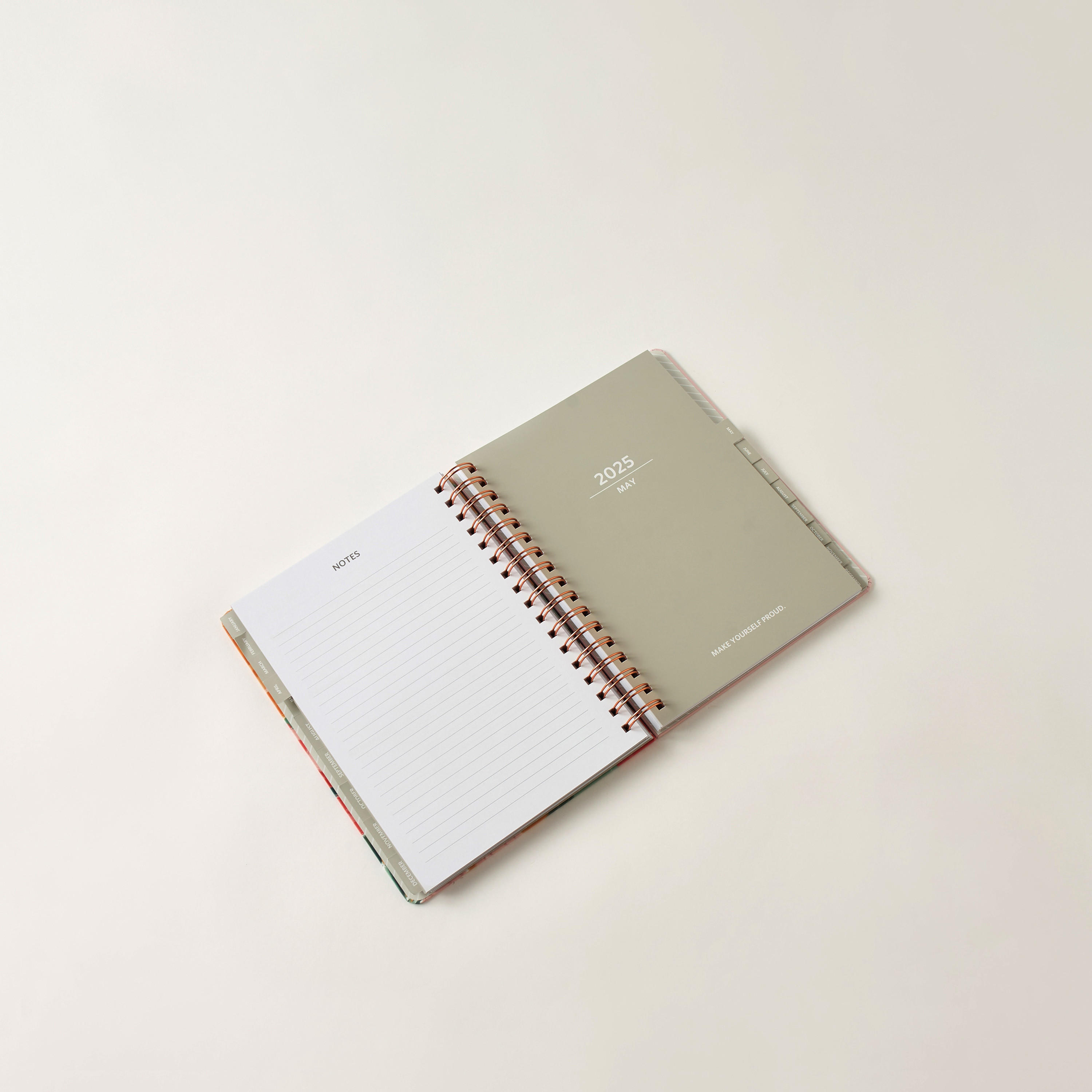 Floral Print A5 Spiral Journal-school-stationery-notebooks-image-4