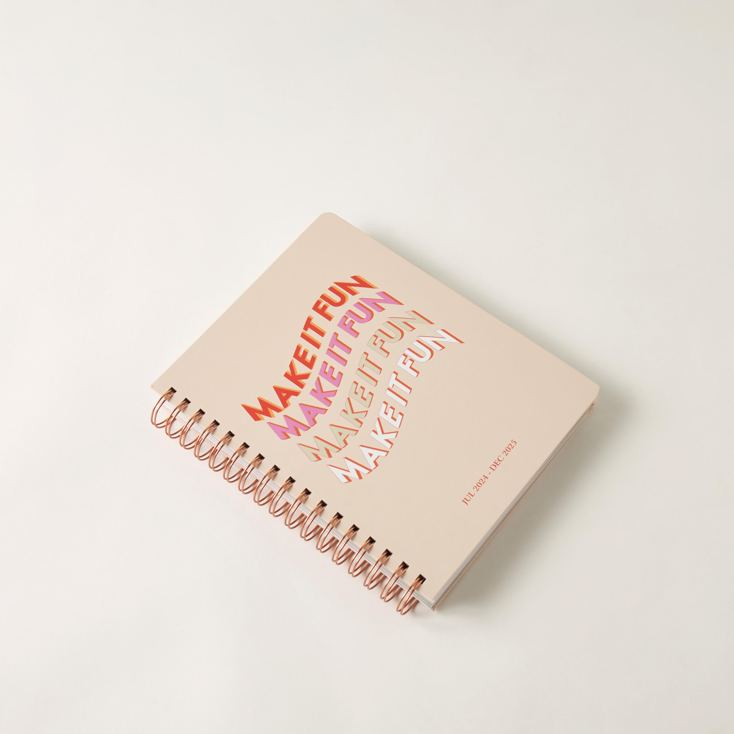 Typographic Print A5 Spiral Journal-school-stationery-planners-image-2