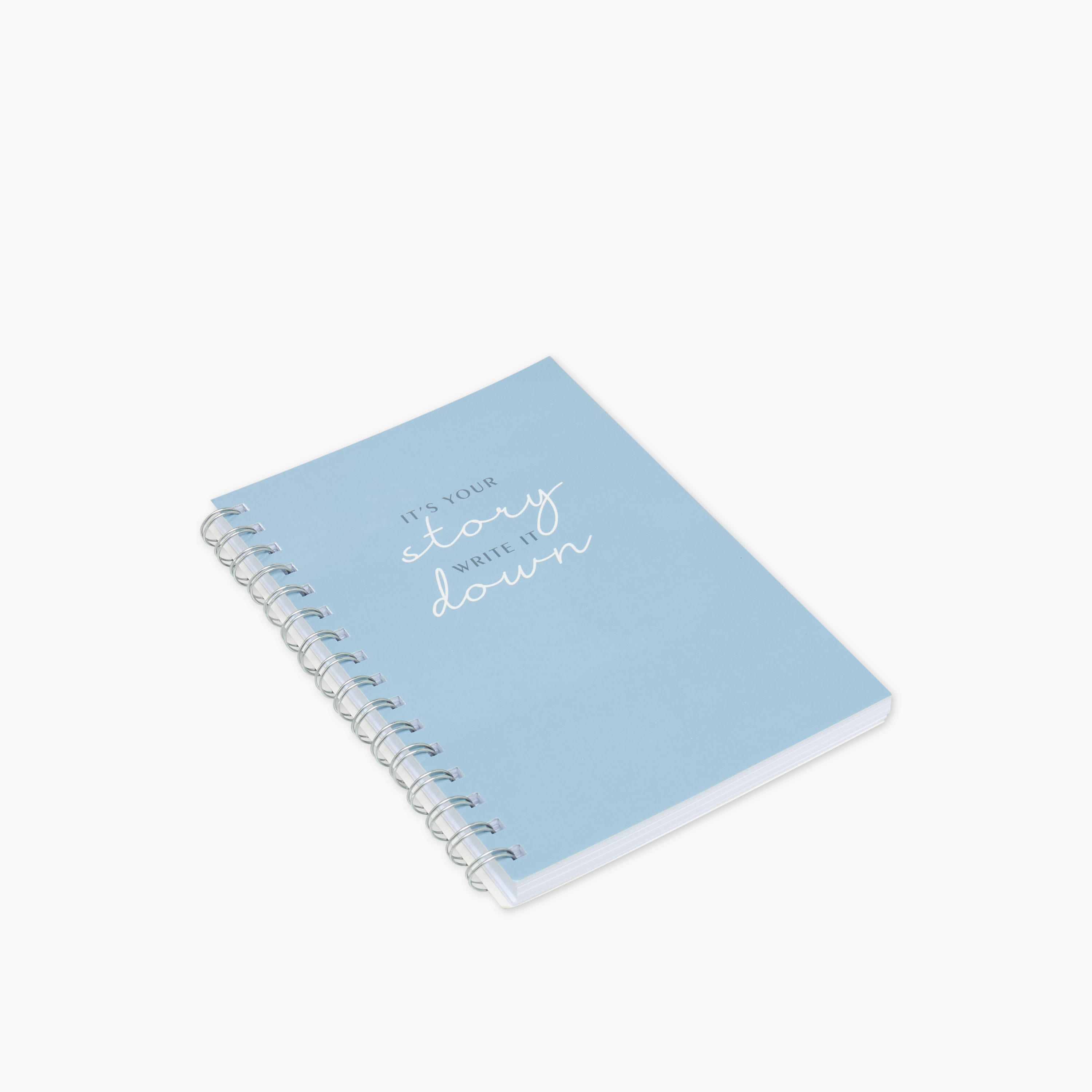 Slogan Print A5 Spiral Notebook-school-stationery-notebooks-image-2
