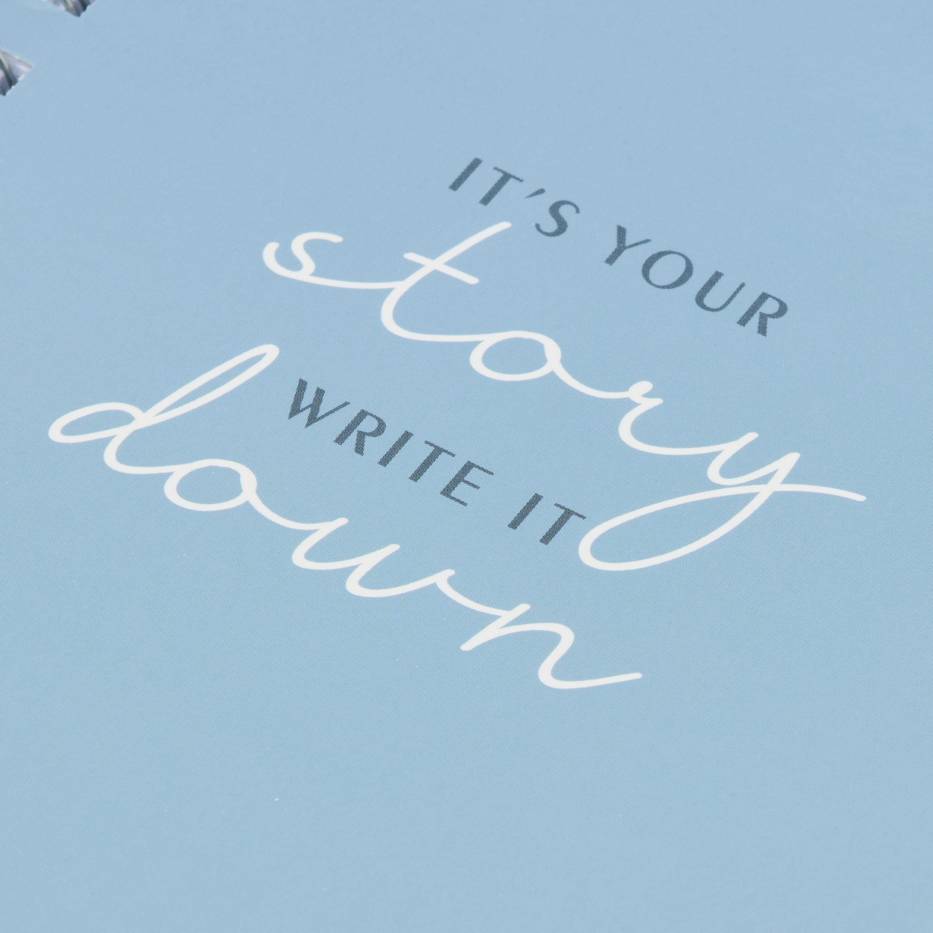 Slogan Print A5 Spiral Notebook-school-stationery-notebooks-image-3