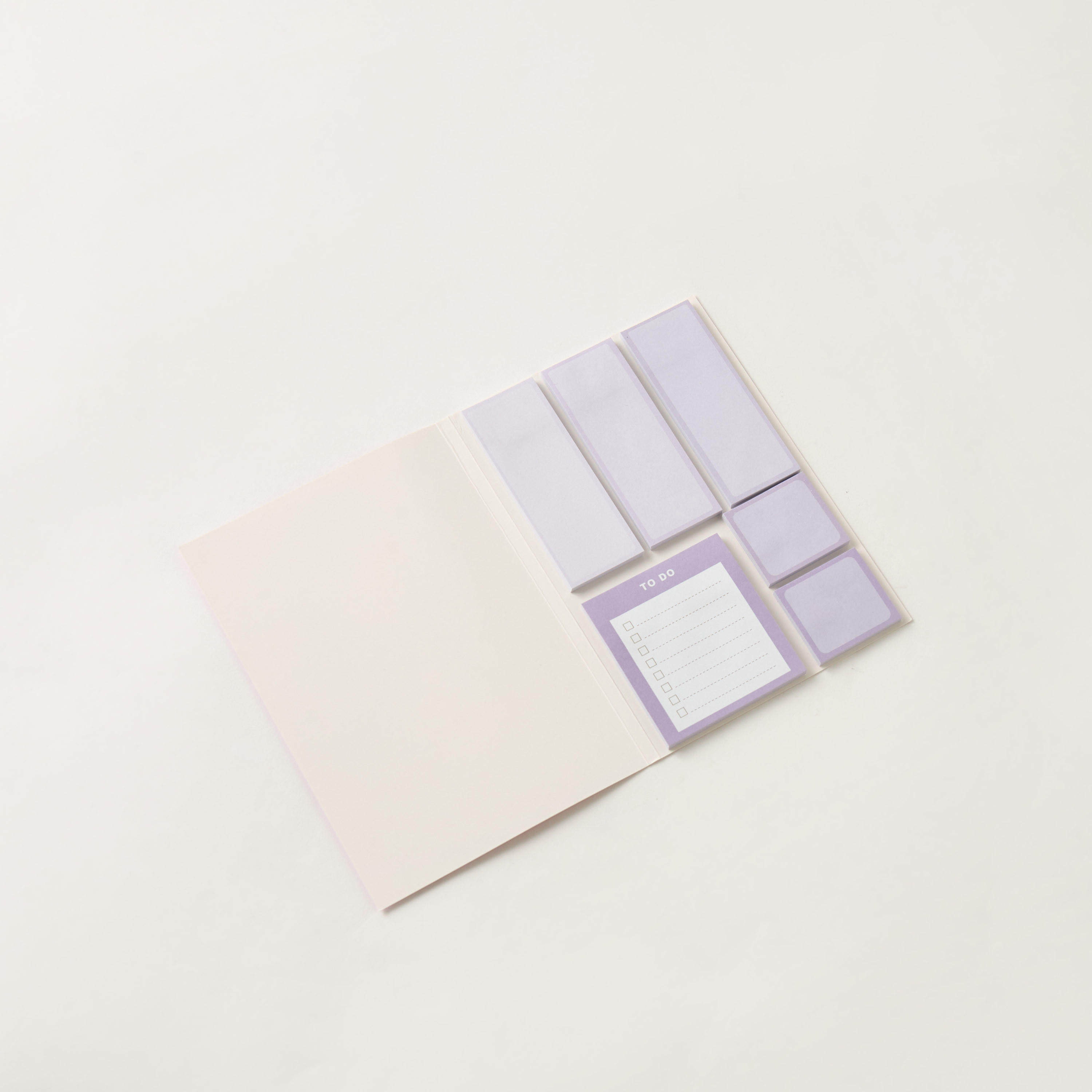 Slogan Print 8-Piece Memo Pad and Sticky Notes Set-school-stationery-sets-image-4