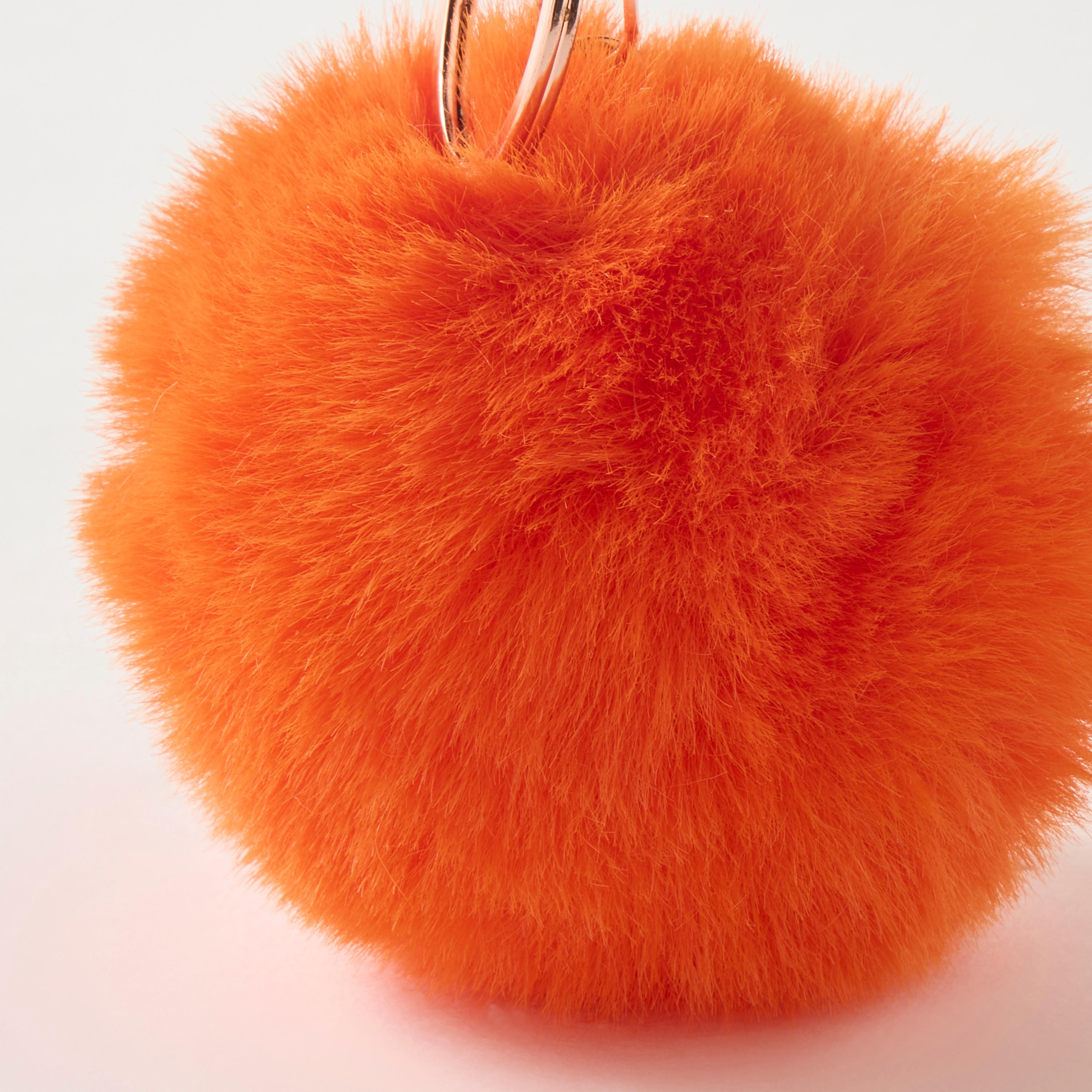 Pom-Pom Charm Keychain with Hook-girls-accessories-keyringsandbagcharms-image-2