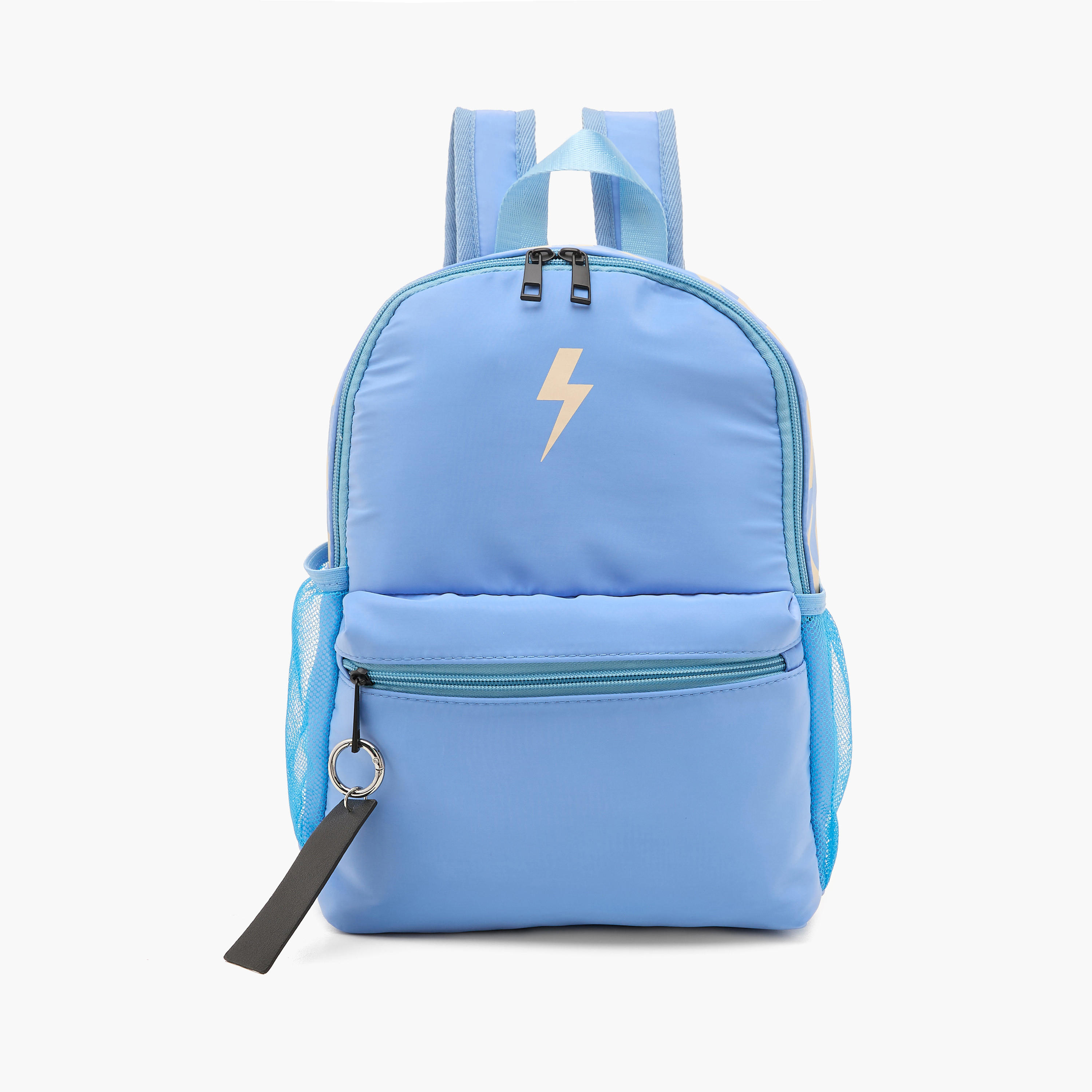 Mistotes Logo Print Backpack with Adjustable Straps - 23.5x10x30.5 cms-women-bagsandwallets-backpacks-image-1