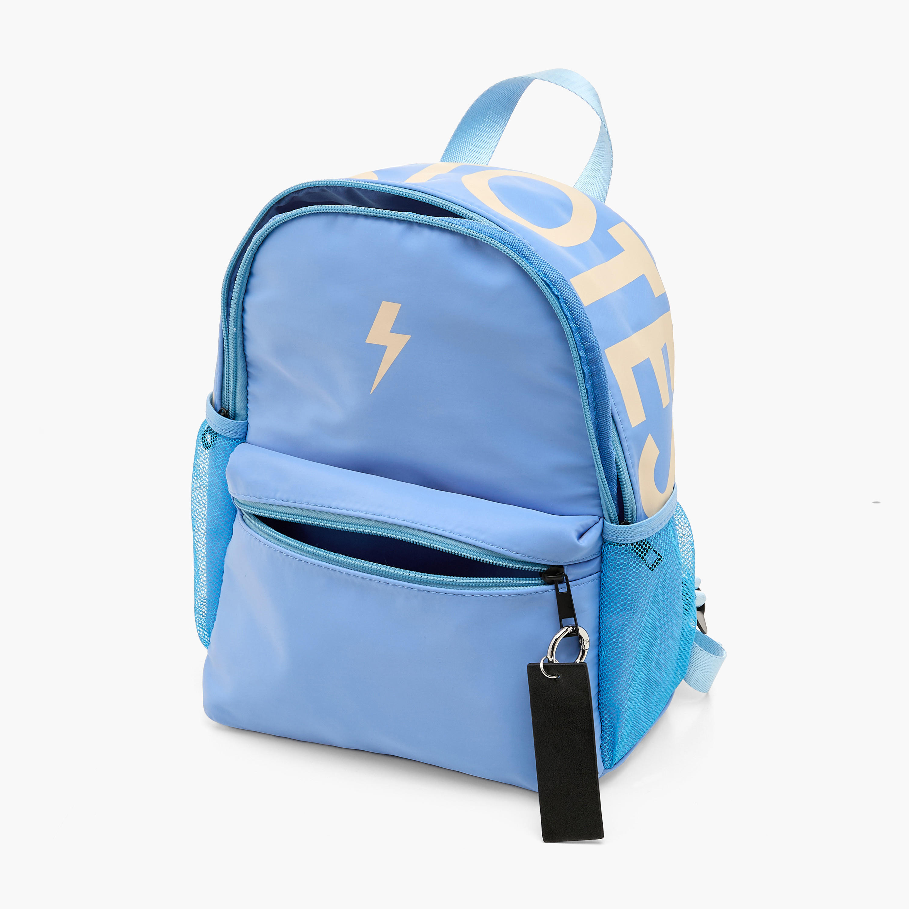 Mistotes Logo Print Backpack with Adjustable Straps - 23.5x10x30.5 cms-women-bagsandwallets-backpacks-image-7