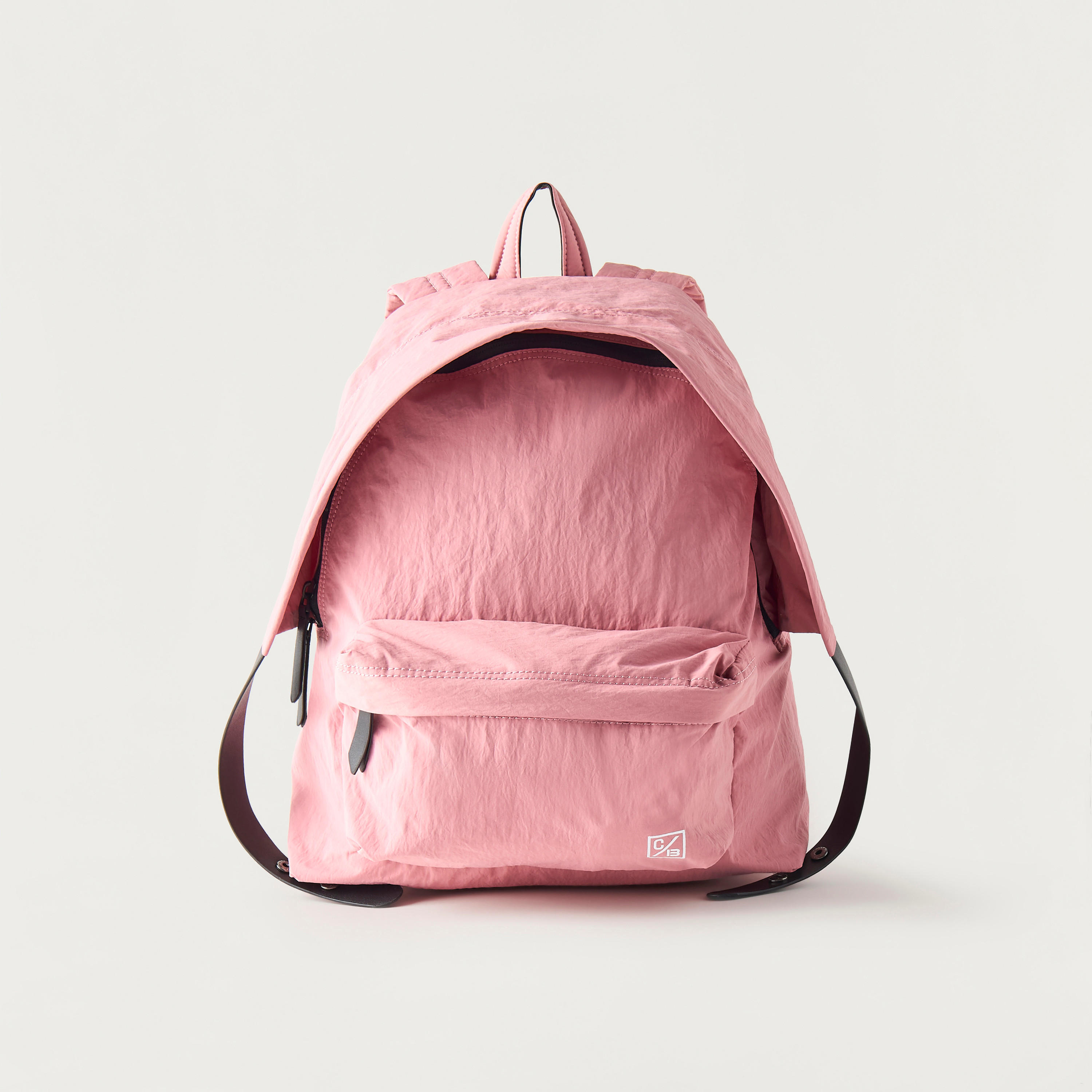 شنطة ظهر سادة بسحّاب إغلاق وحمّالات قابلة للتعديل من باجكو - 38x13x40 سم-women-bagsandwallets-backpacks-image-1